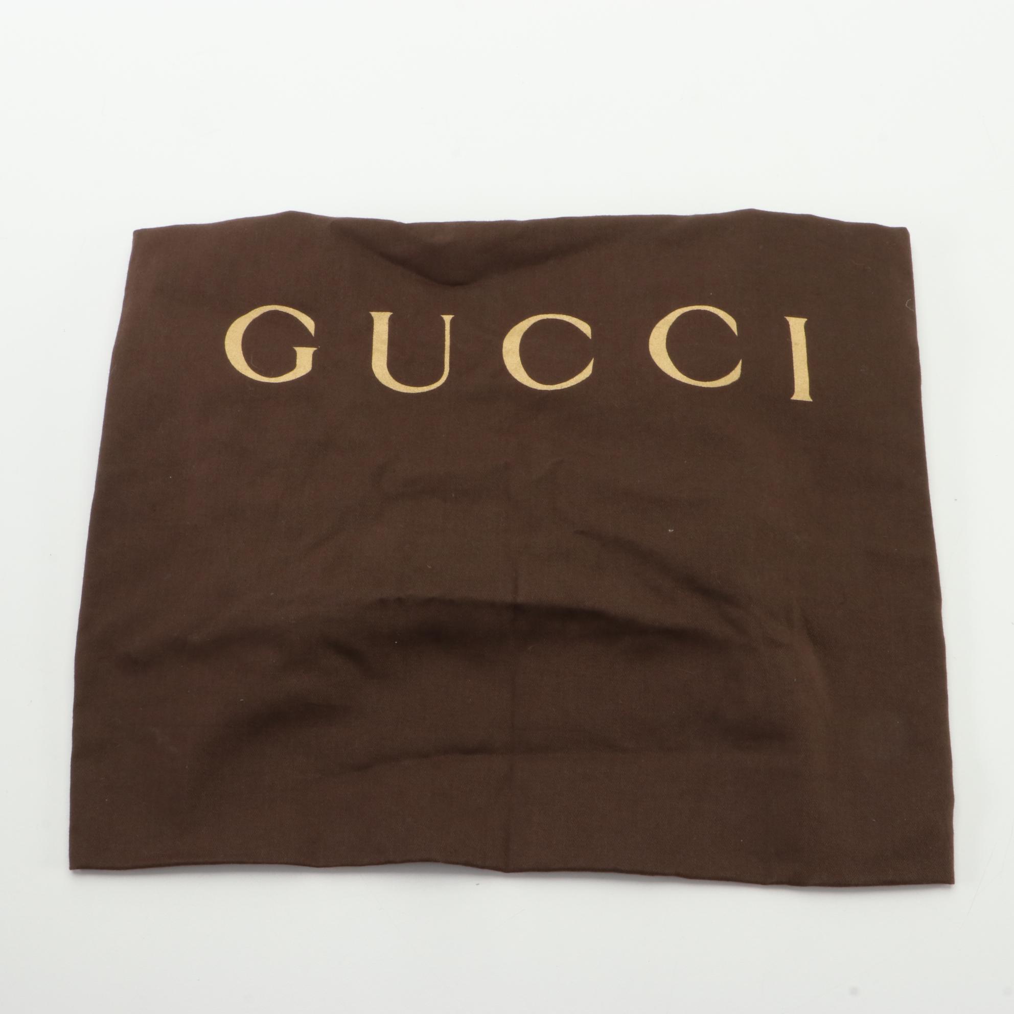 Gucci Handbag in Grain Leather with Detachable Strap