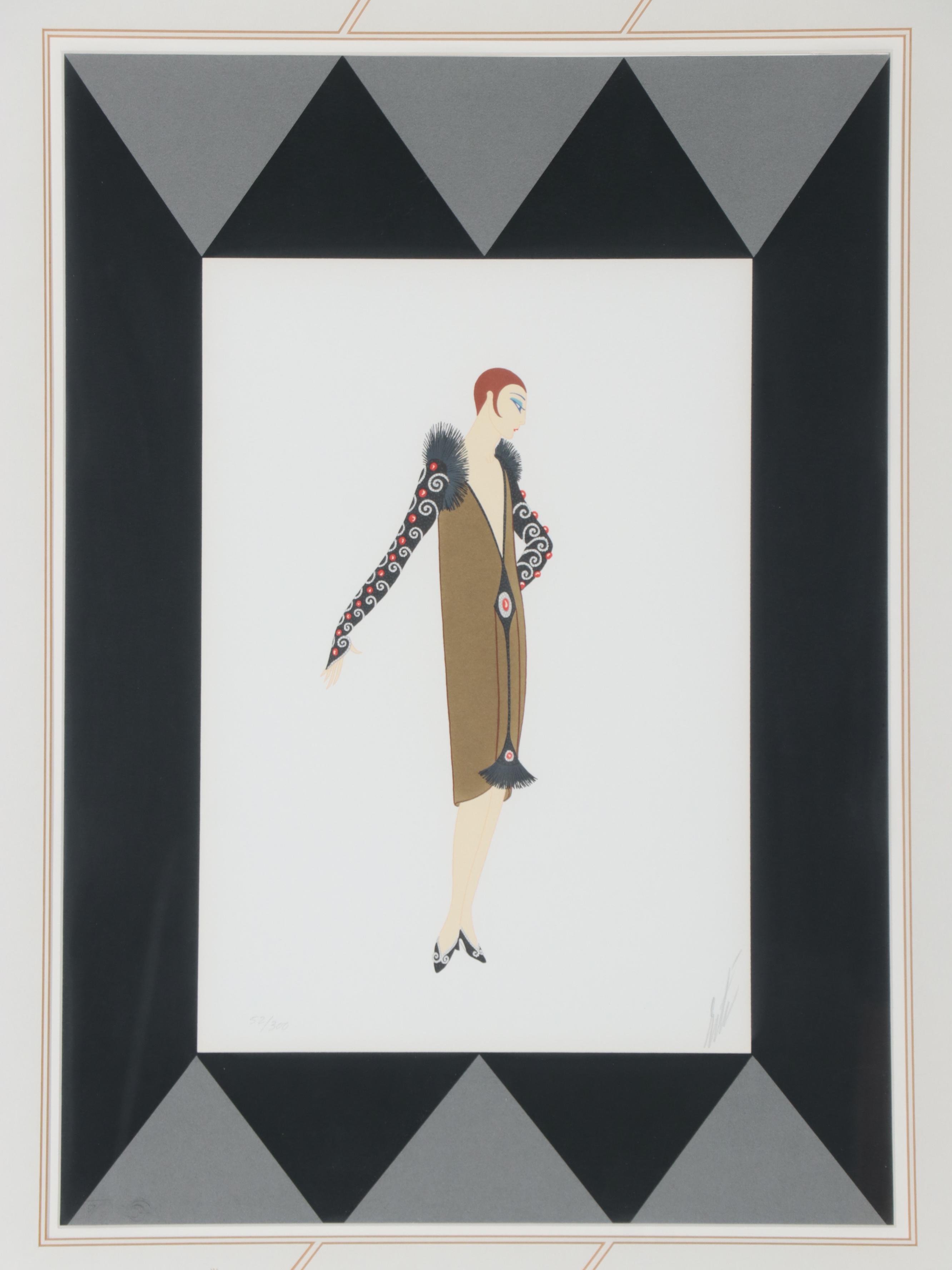 Erté Serigraph "Manhattan Mary II"