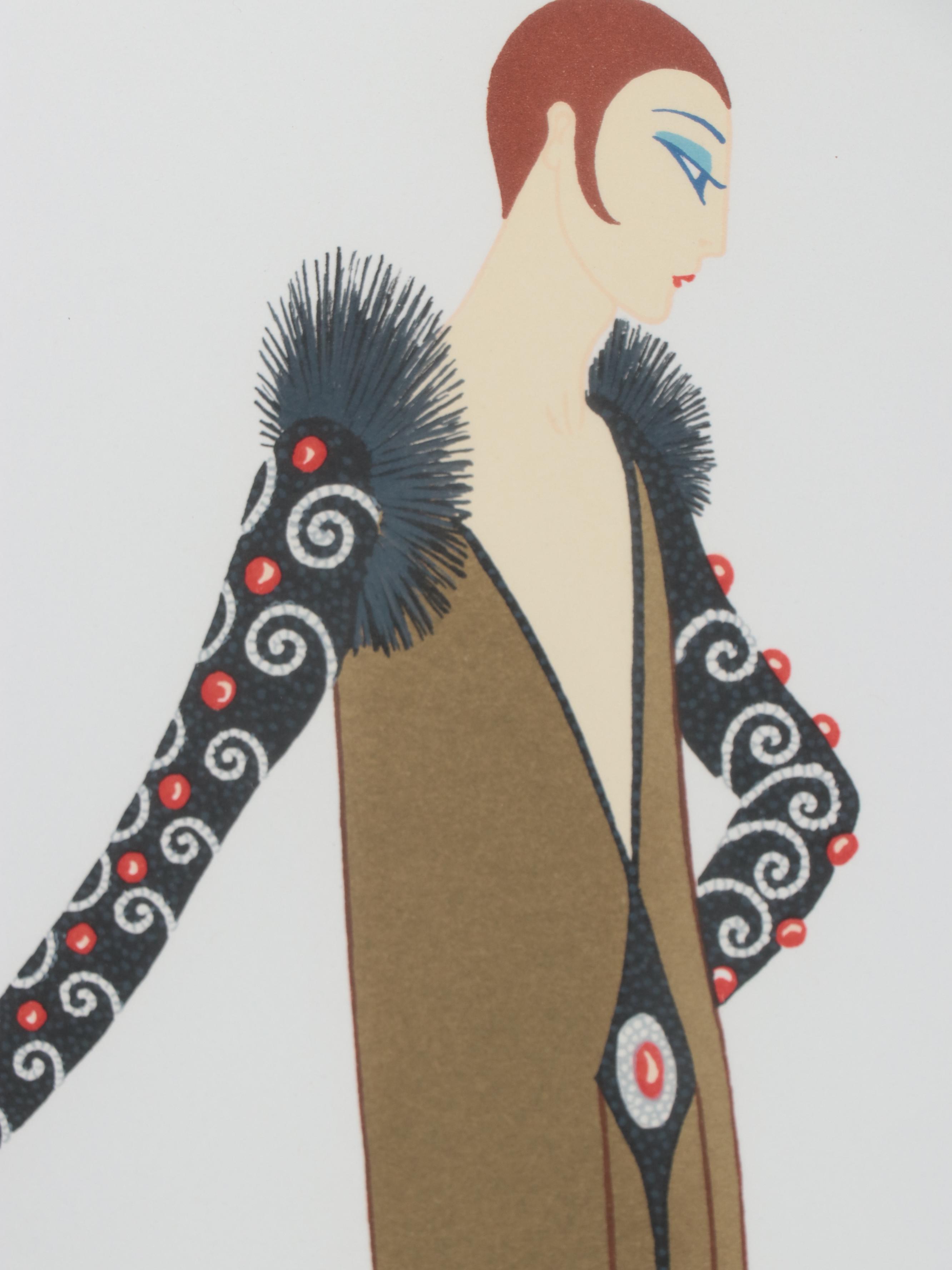 Erté Serigraph "Manhattan Mary II"