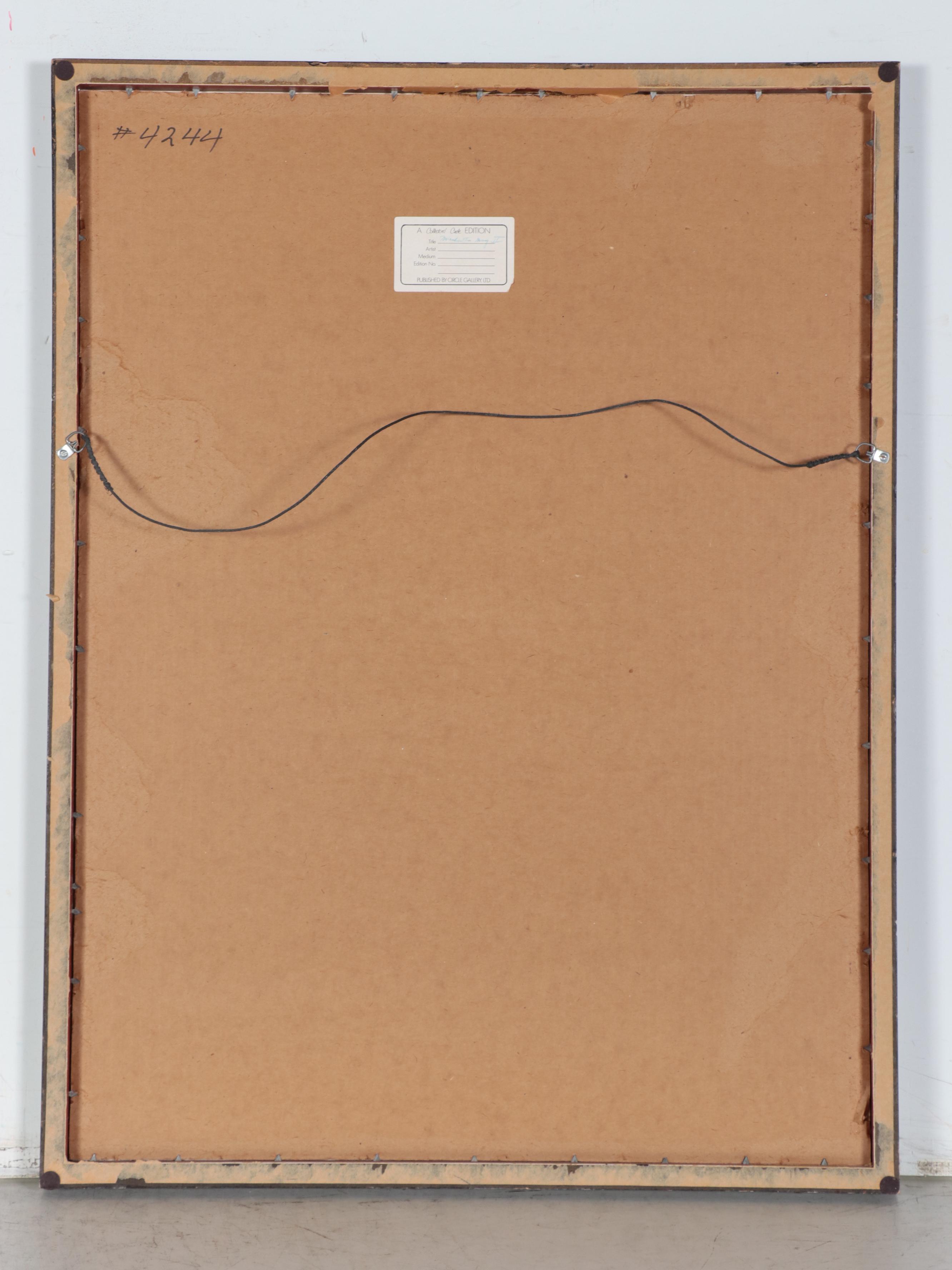 Erté Serigraph "Manhattan Mary II"