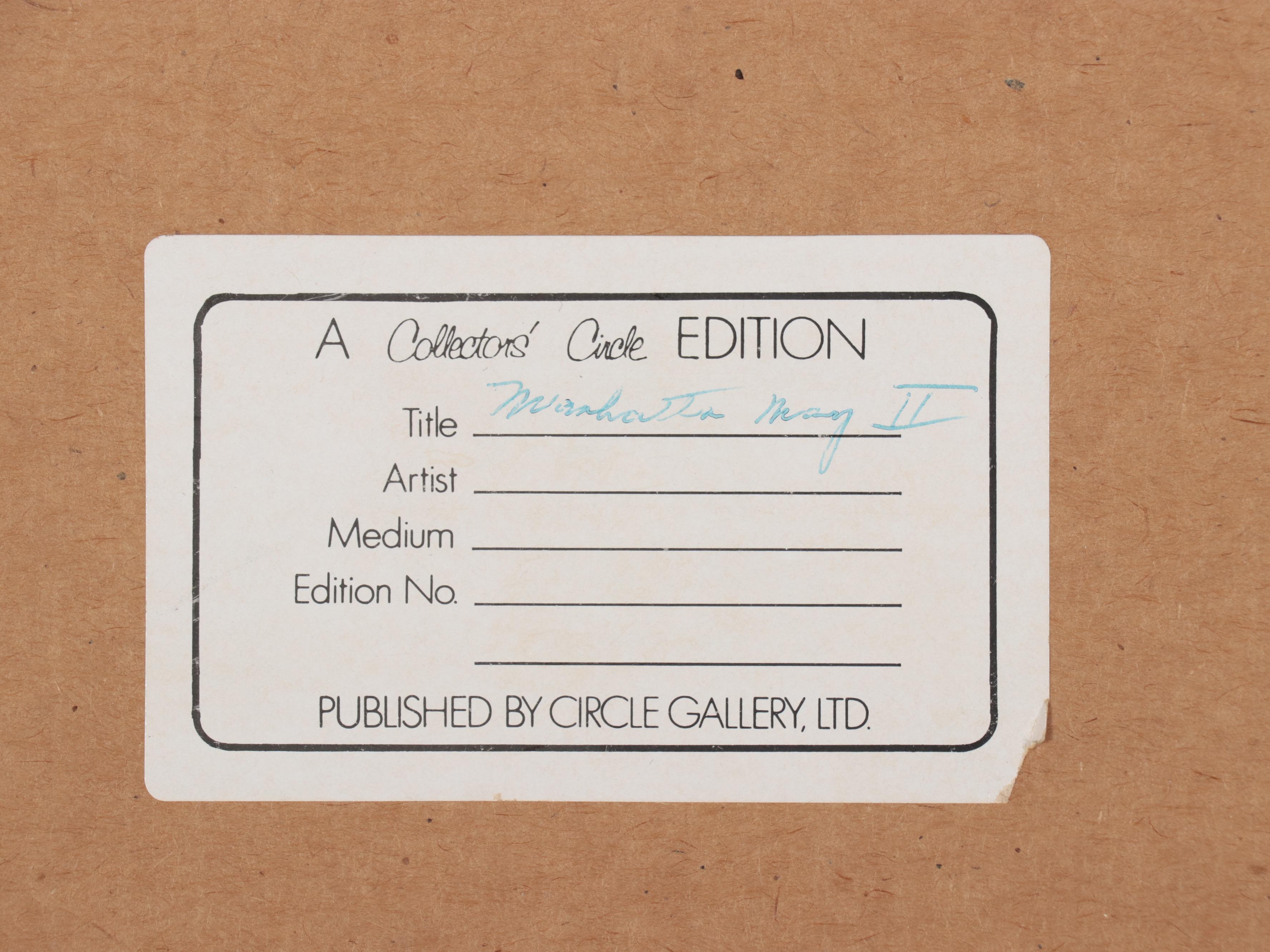 Erté Serigraph "Manhattan Mary II"