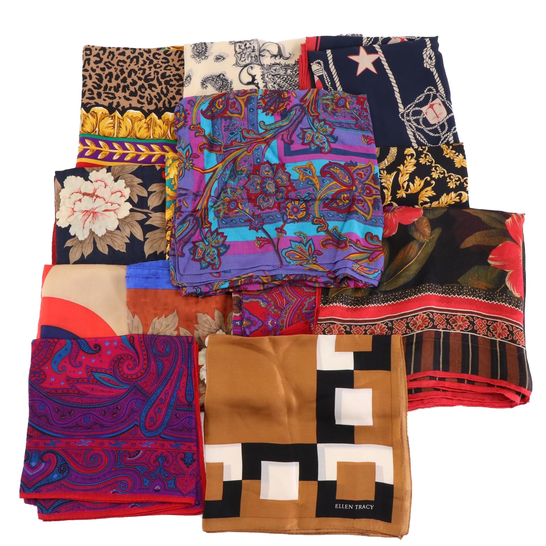 Carlisle, Les Copains, Ellen Tracy, Dana Buchman, and Other Scarves