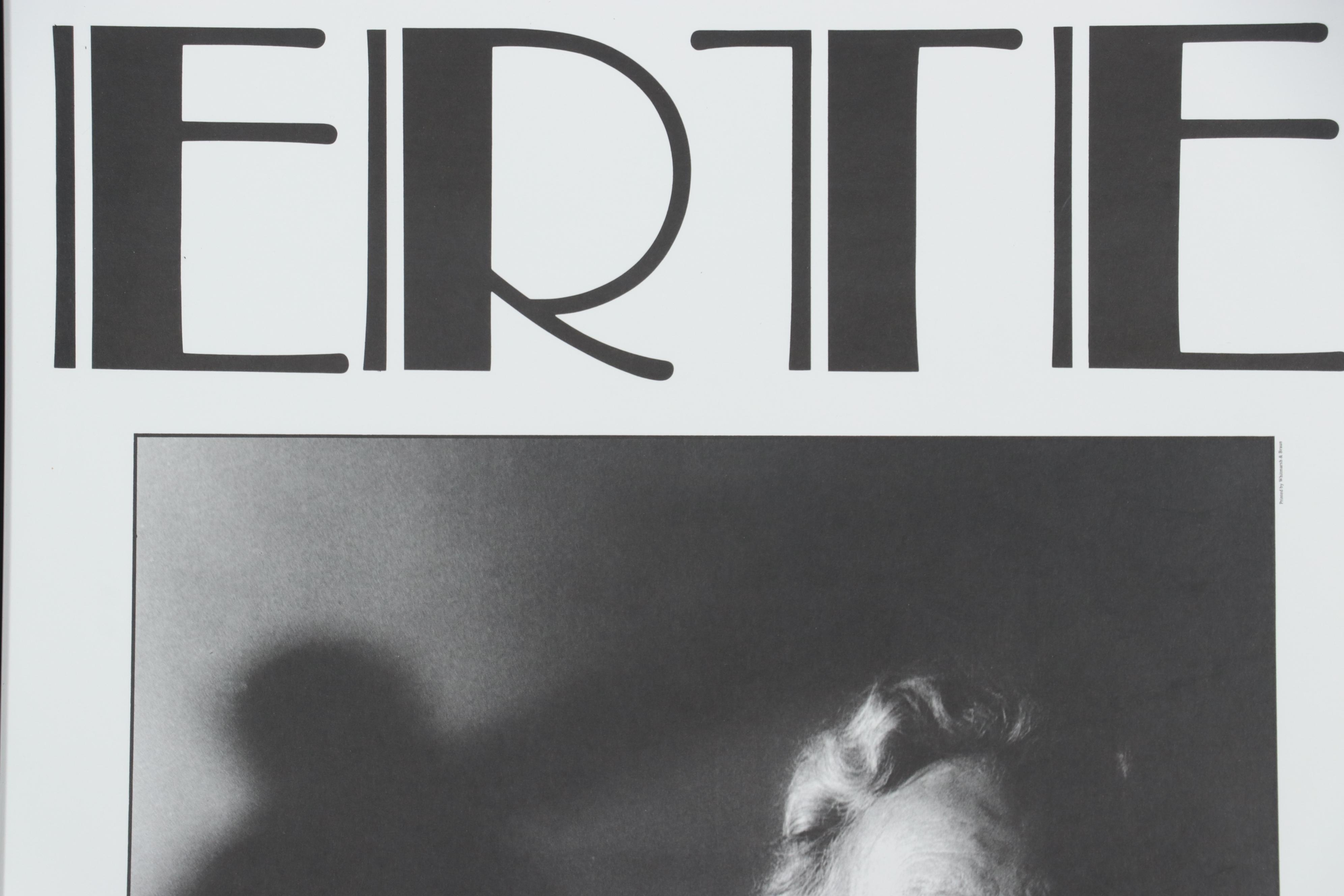 Erté Exhibition Poster "90th Birthday Retrospective," 1982