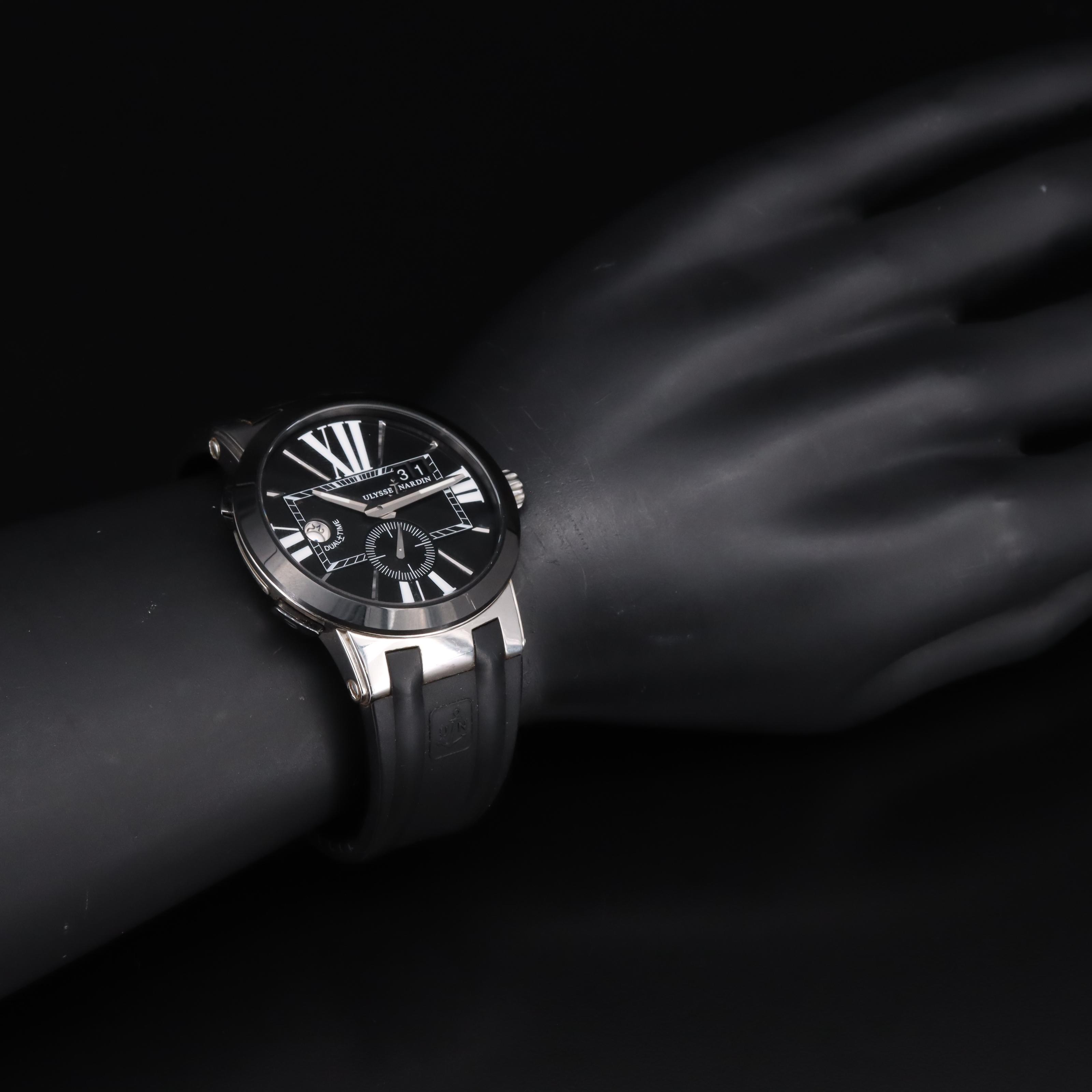 Ulysse Nardin Executive Dual Time Automatic Watch