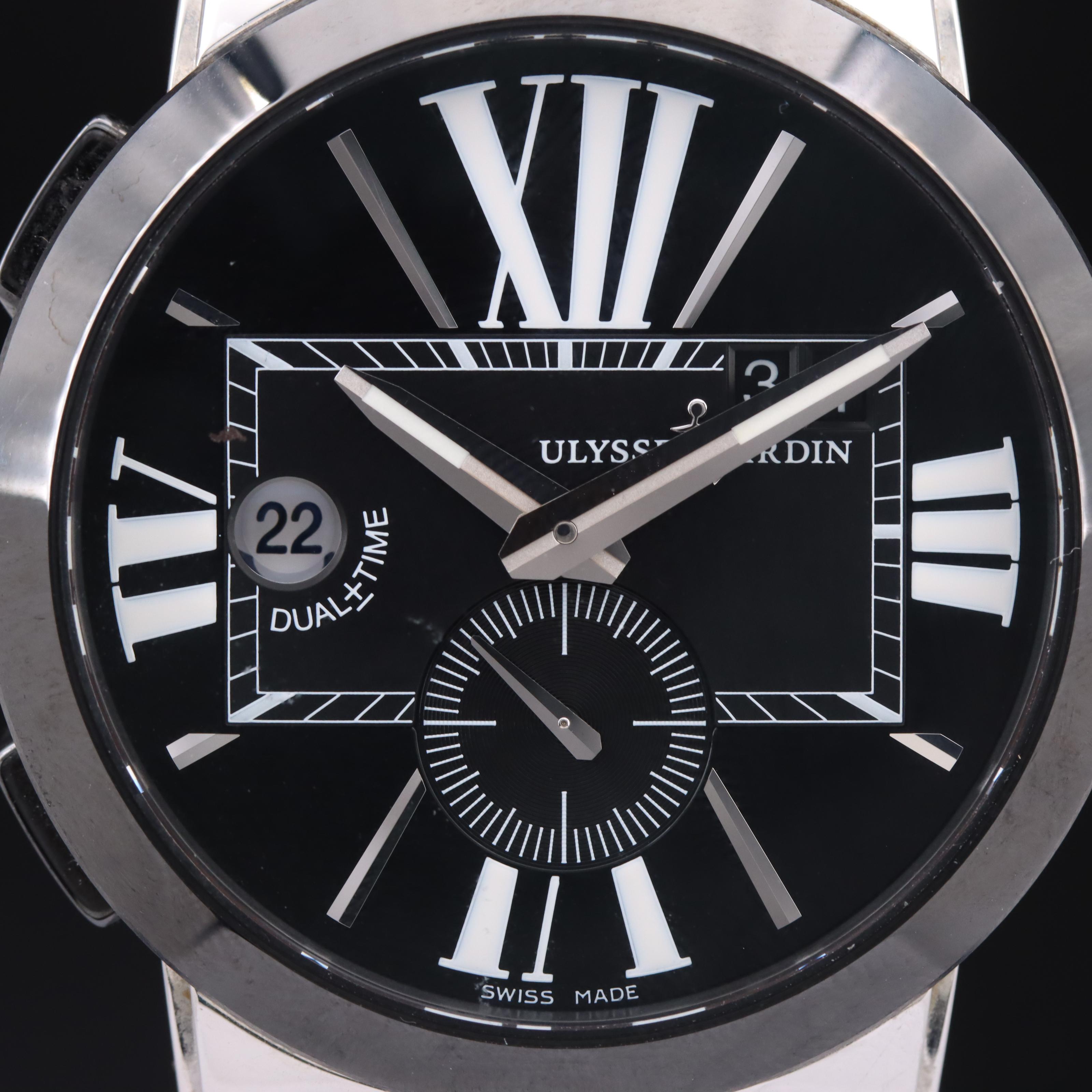 Ulysse Nardin Executive Dual Time Automatic Watch