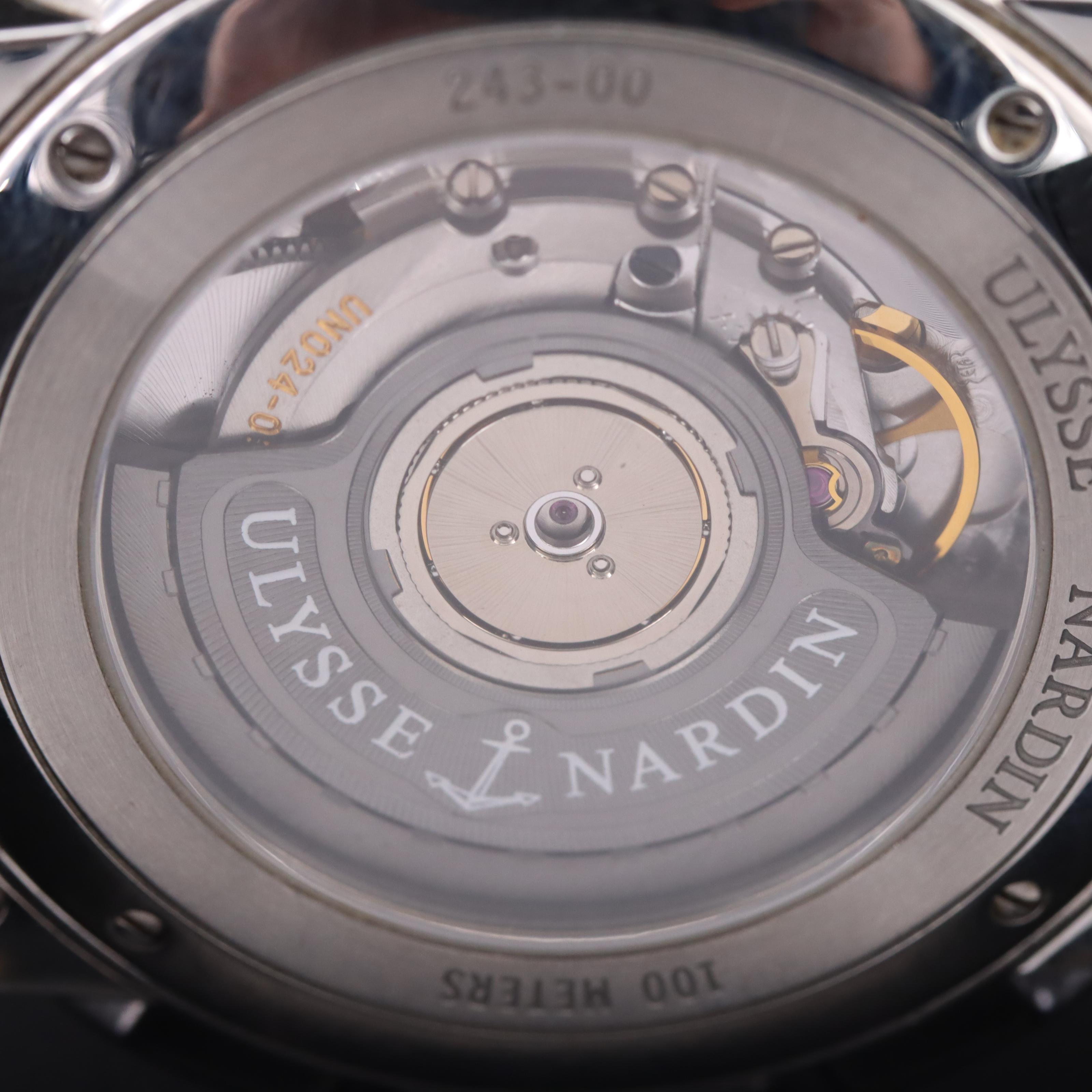 Ulysse Nardin Executive Dual Time Automatic Watch