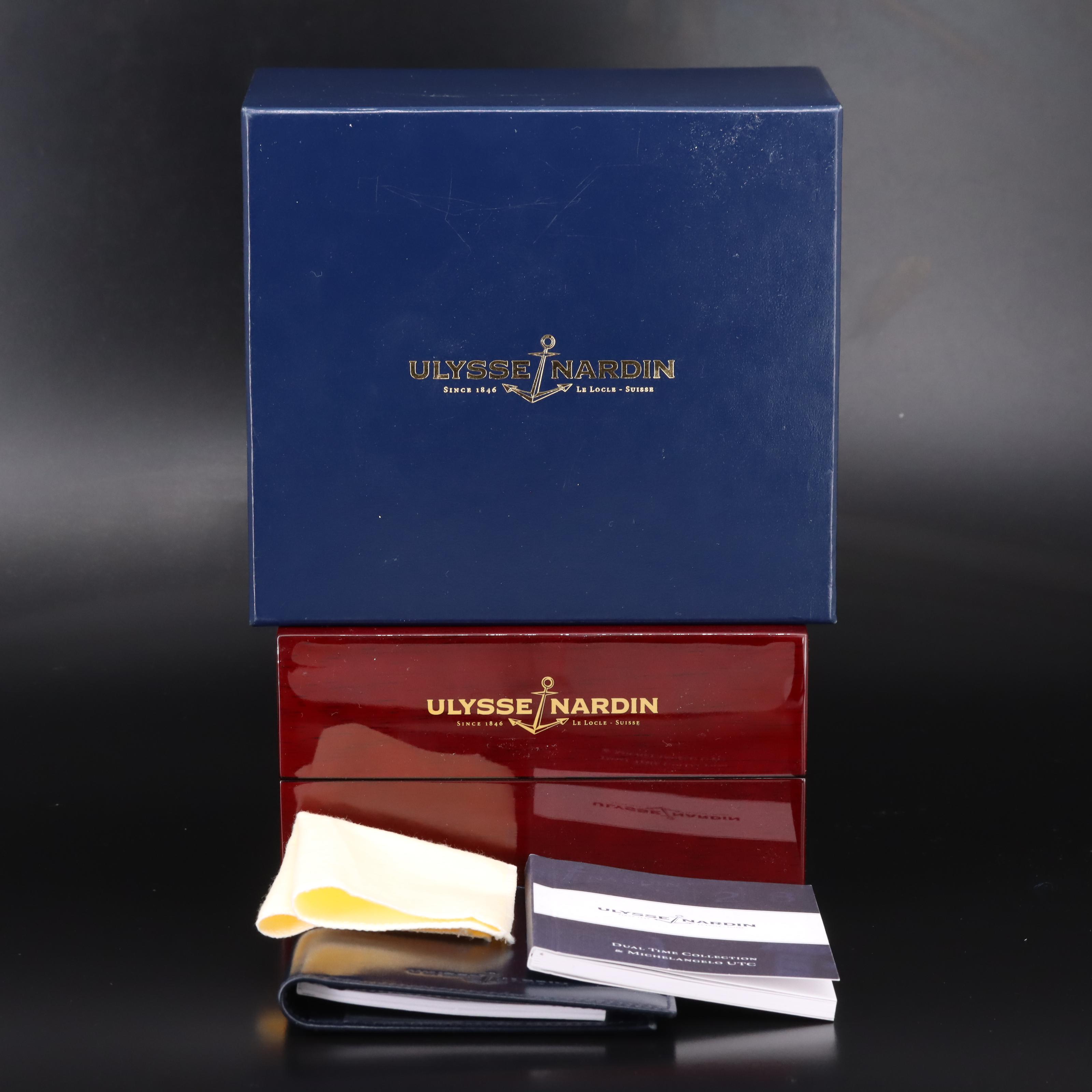 Ulysse Nardin Executive Dual Time Automatic Watch