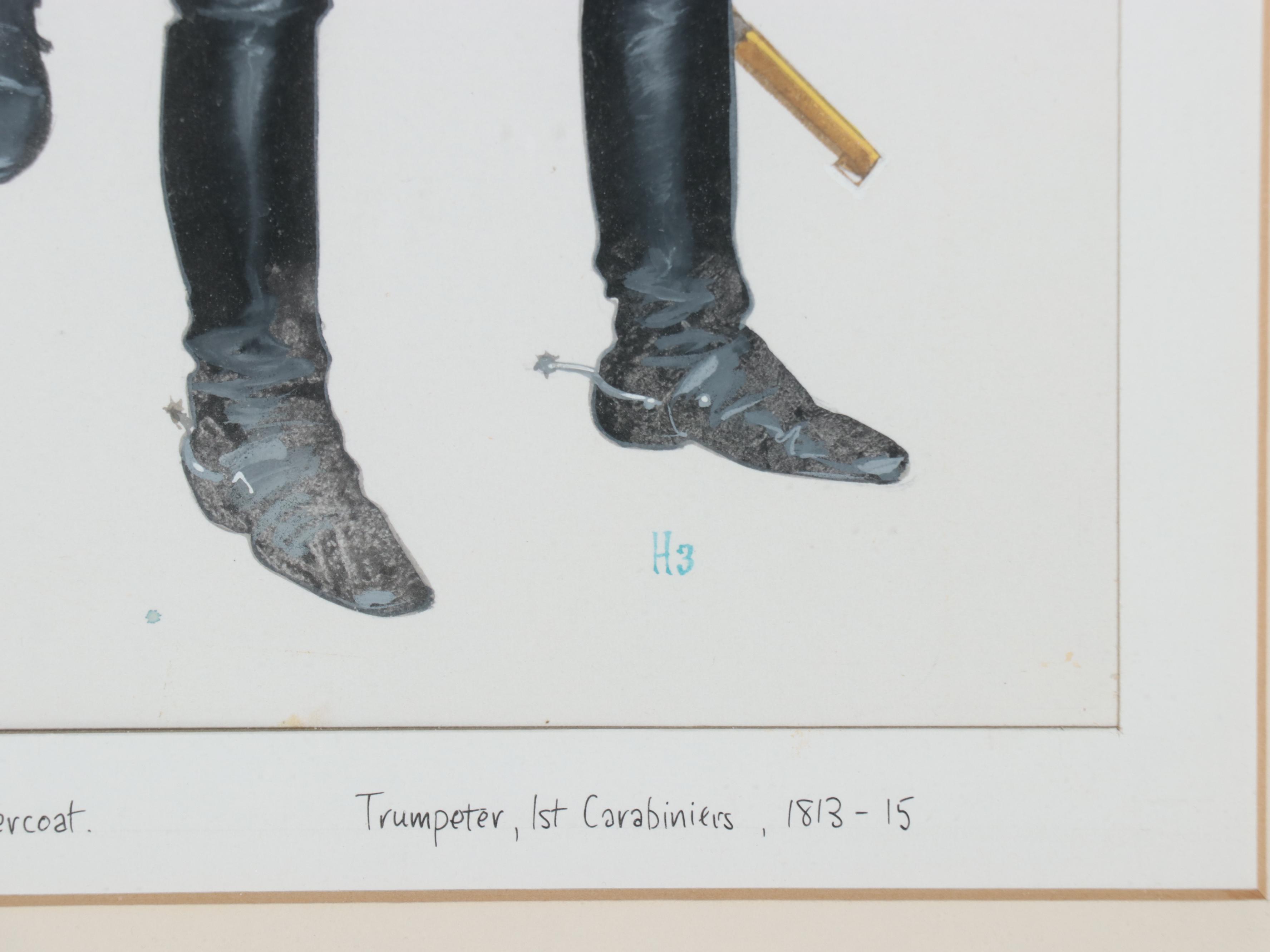 Angus McBride and Christopher Warner Military Watercolor Paintings