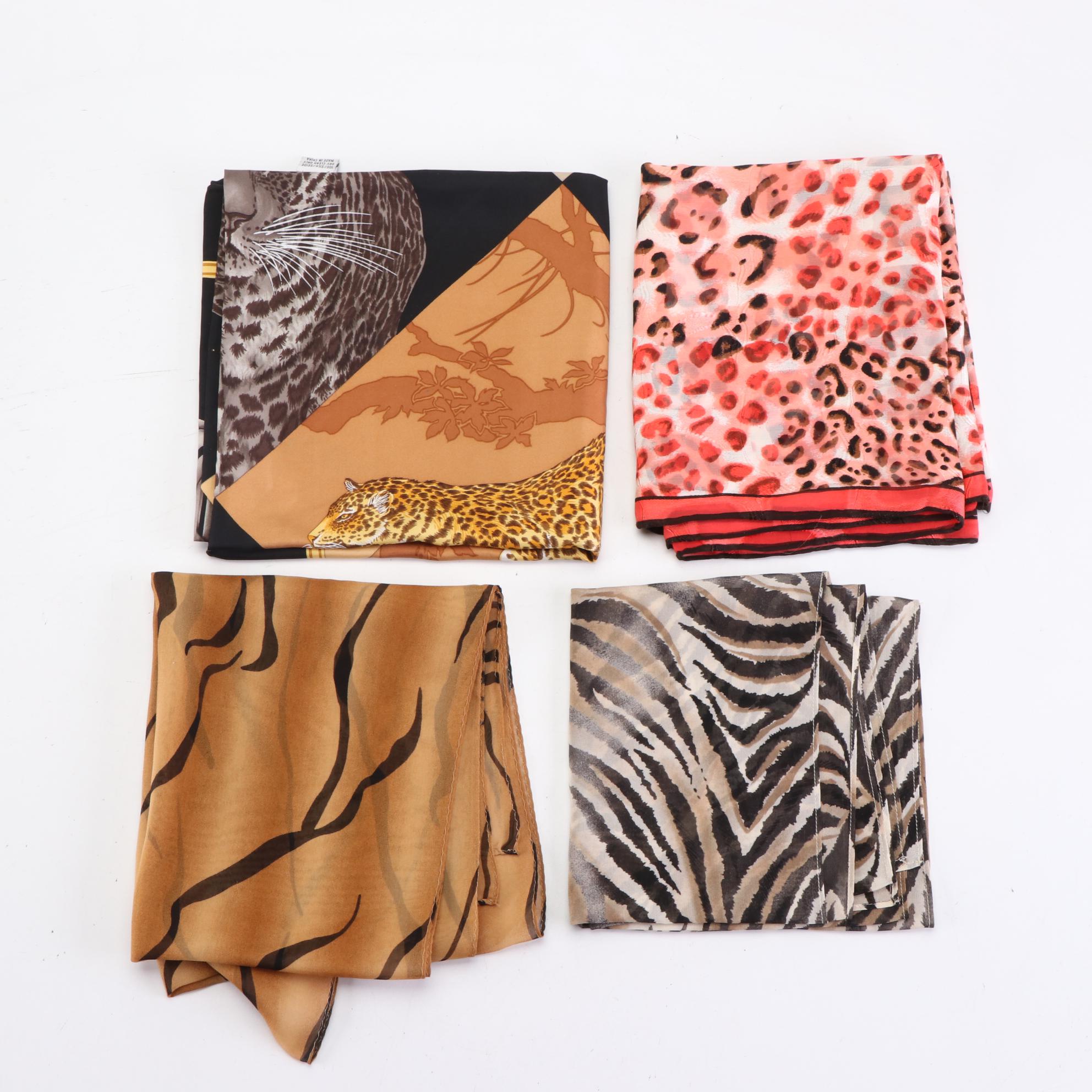 Echo, Ellen Tracy, Carlisle, Laura Ashley, and More Printed Scarves