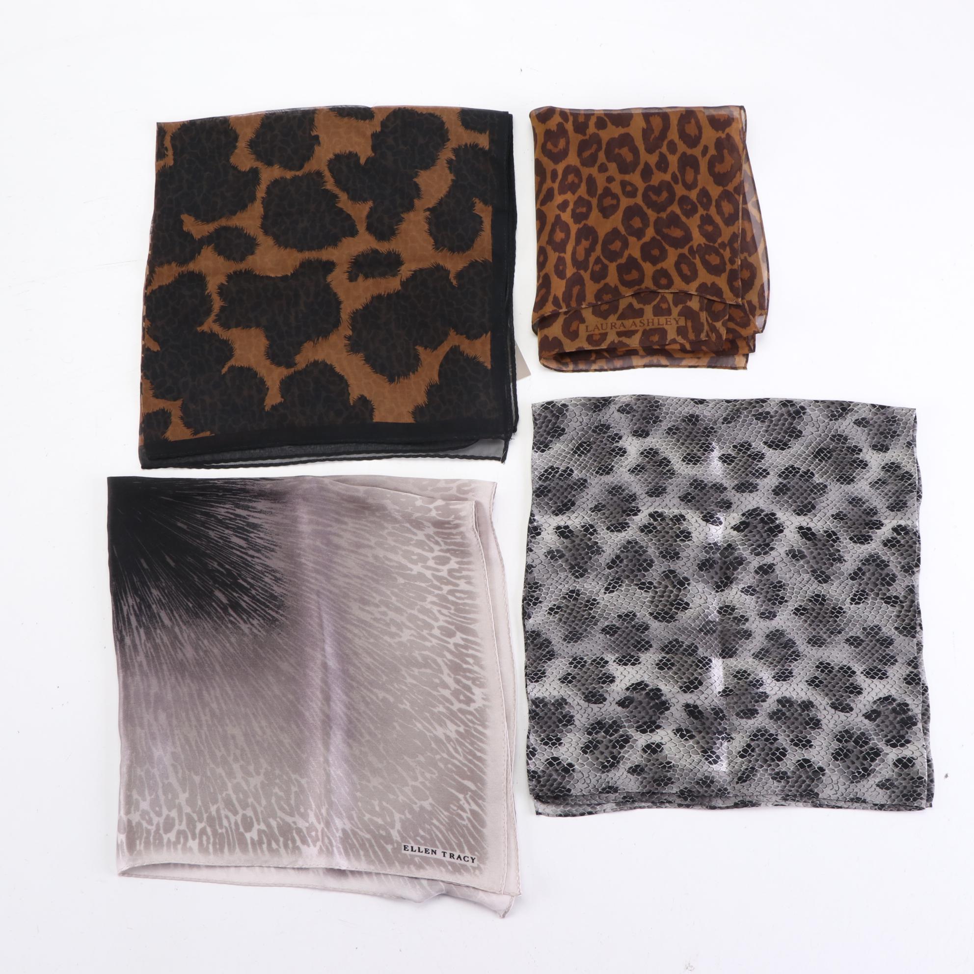 Echo, Ellen Tracy, Carlisle, Laura Ashley, and More Printed Scarves