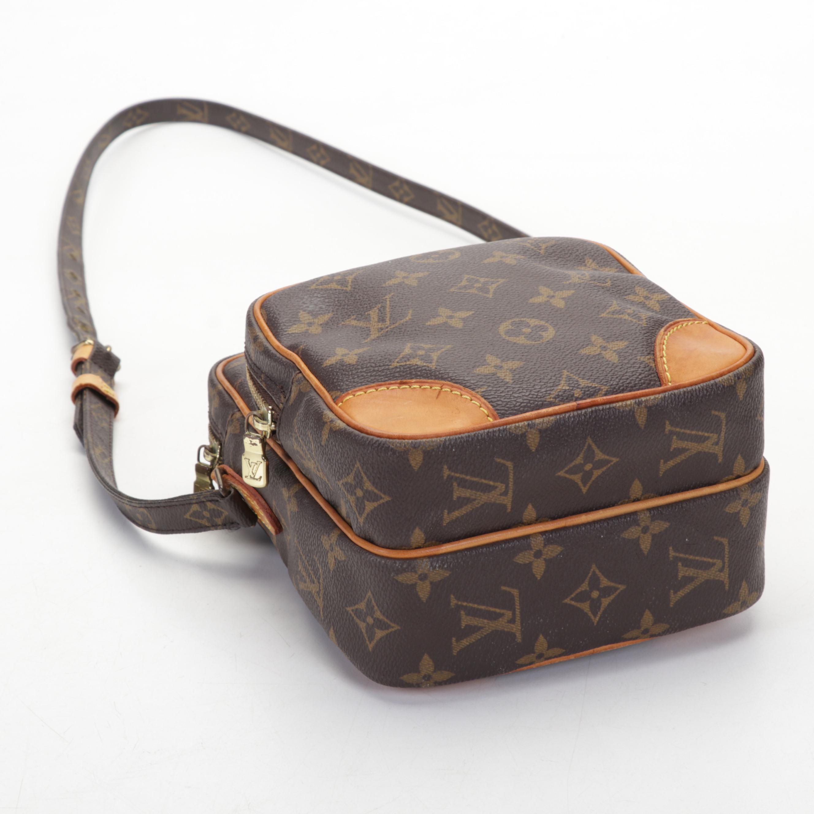 Louis Vuitton Amazone Crossbody Bag in Monogram Canvas and Vachetta Leather