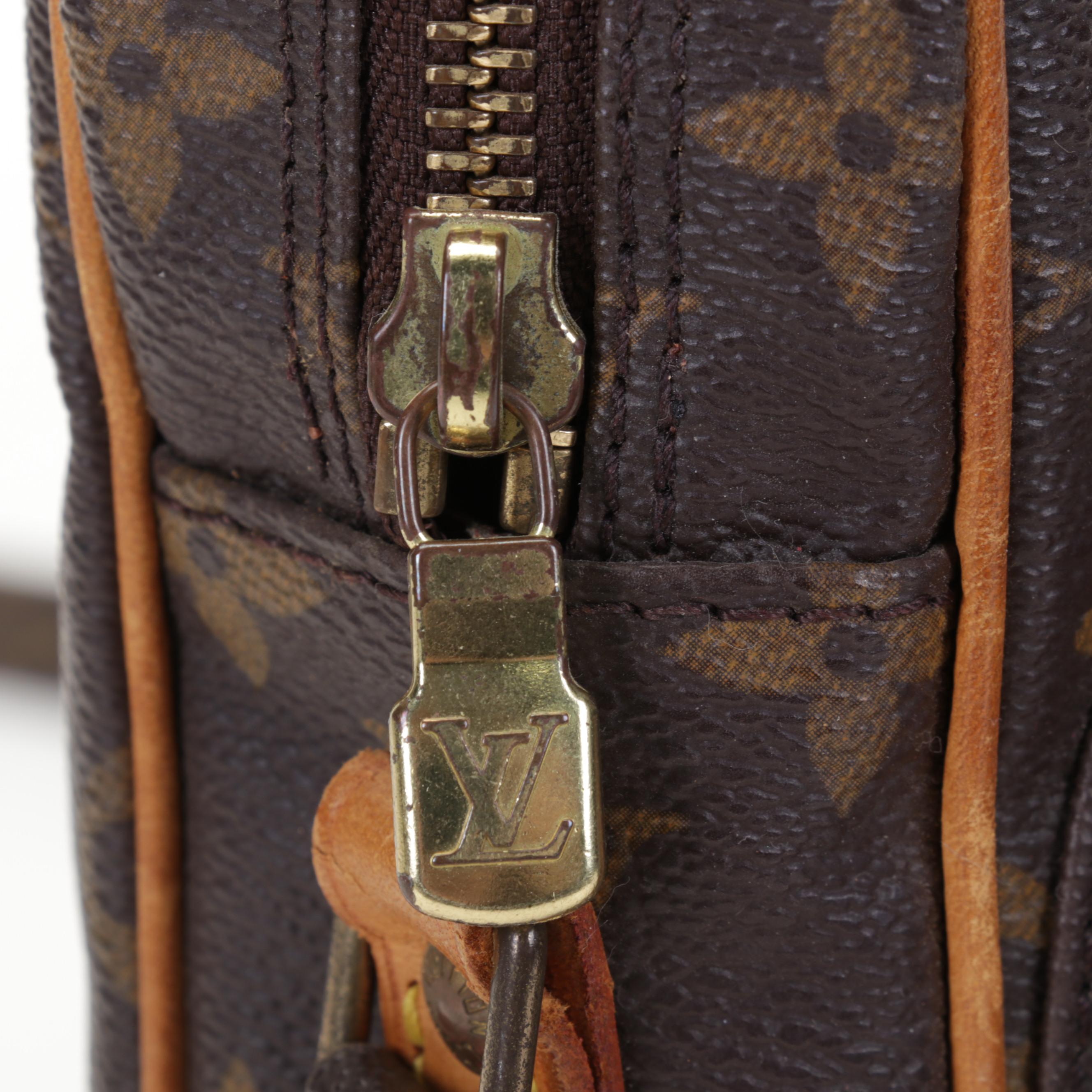 Louis Vuitton Amazone Crossbody Bag in Monogram Canvas and Vachetta Leather