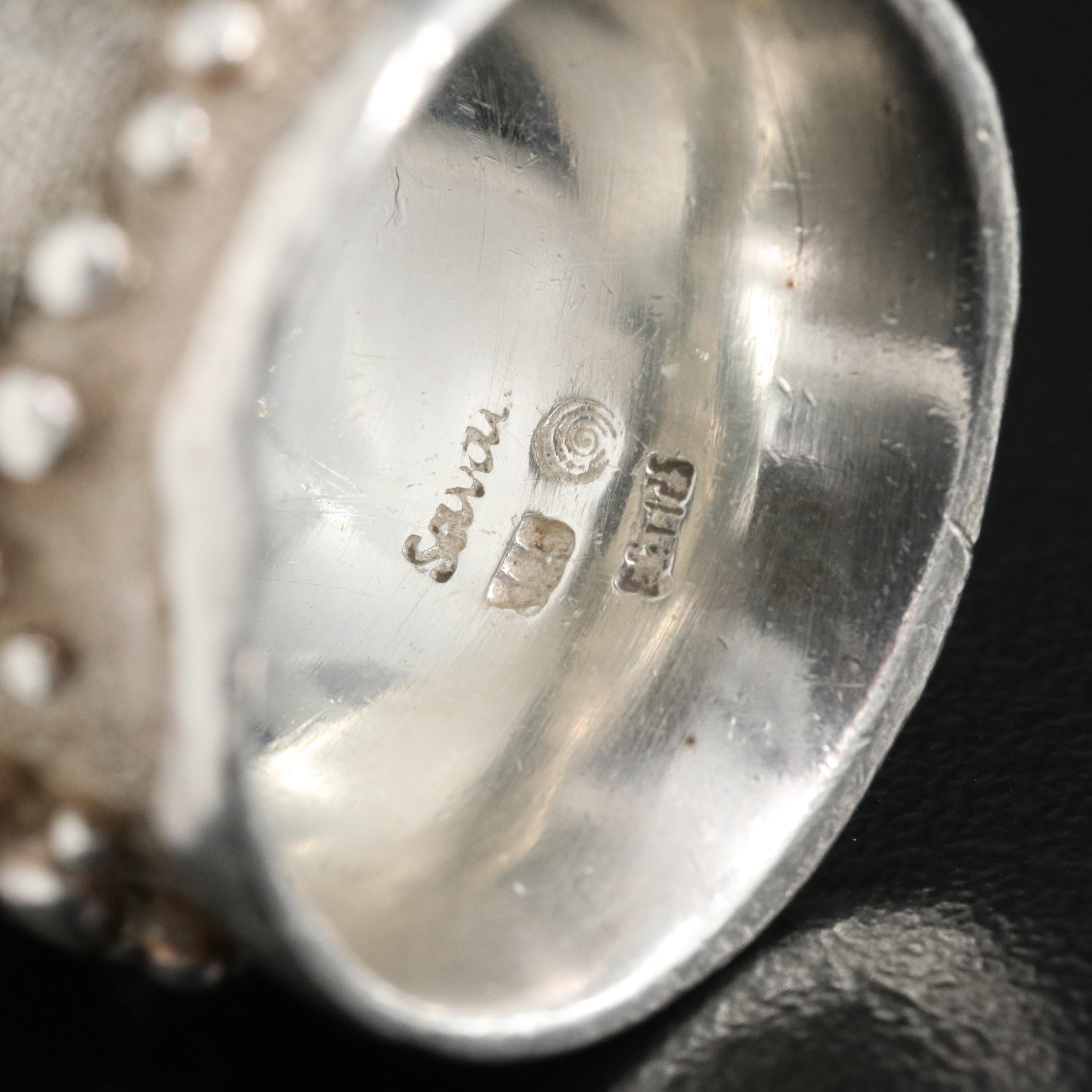 Sterling Rings Including Nambé and Ti Santo