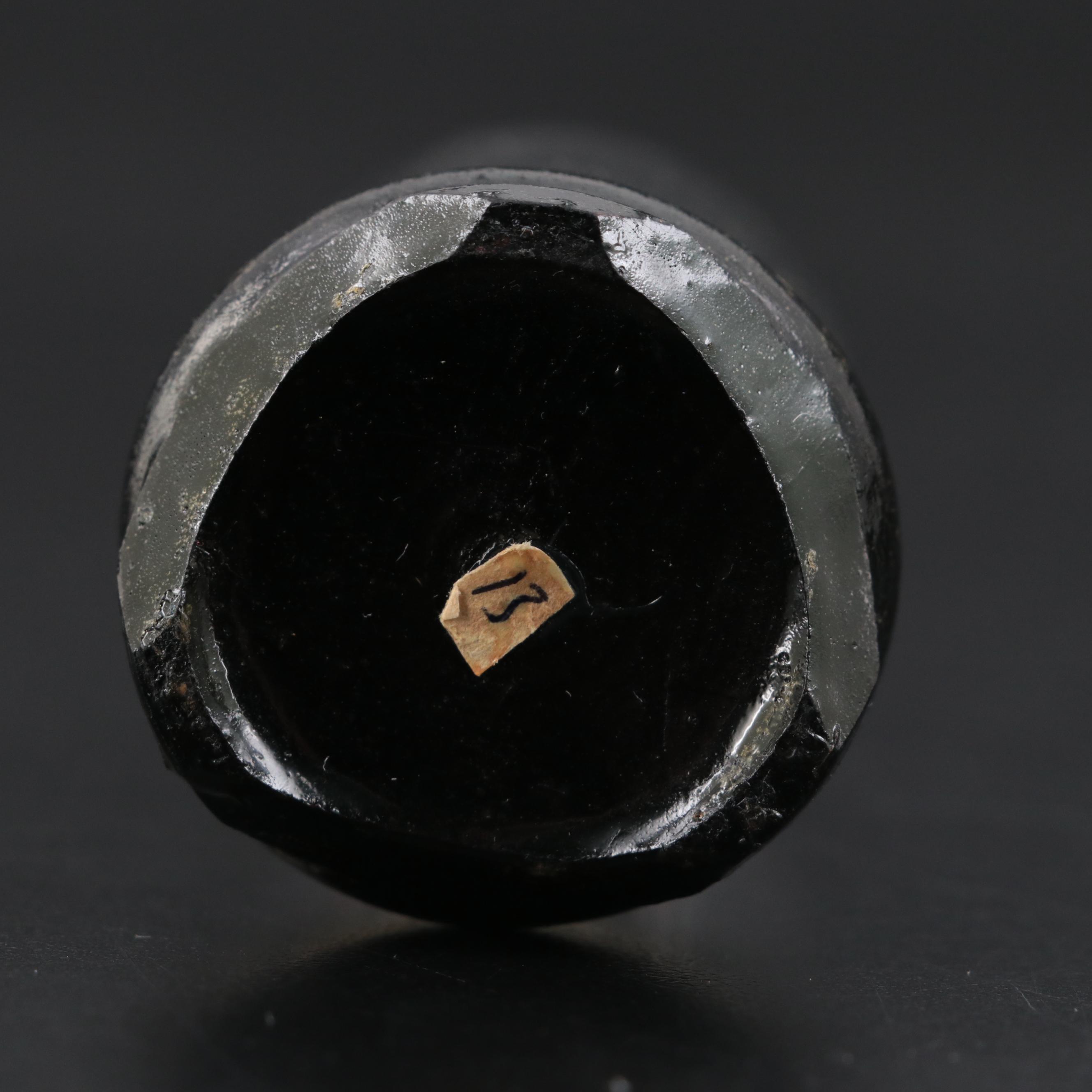 Chinese Clay Figurines in Glass Cloches