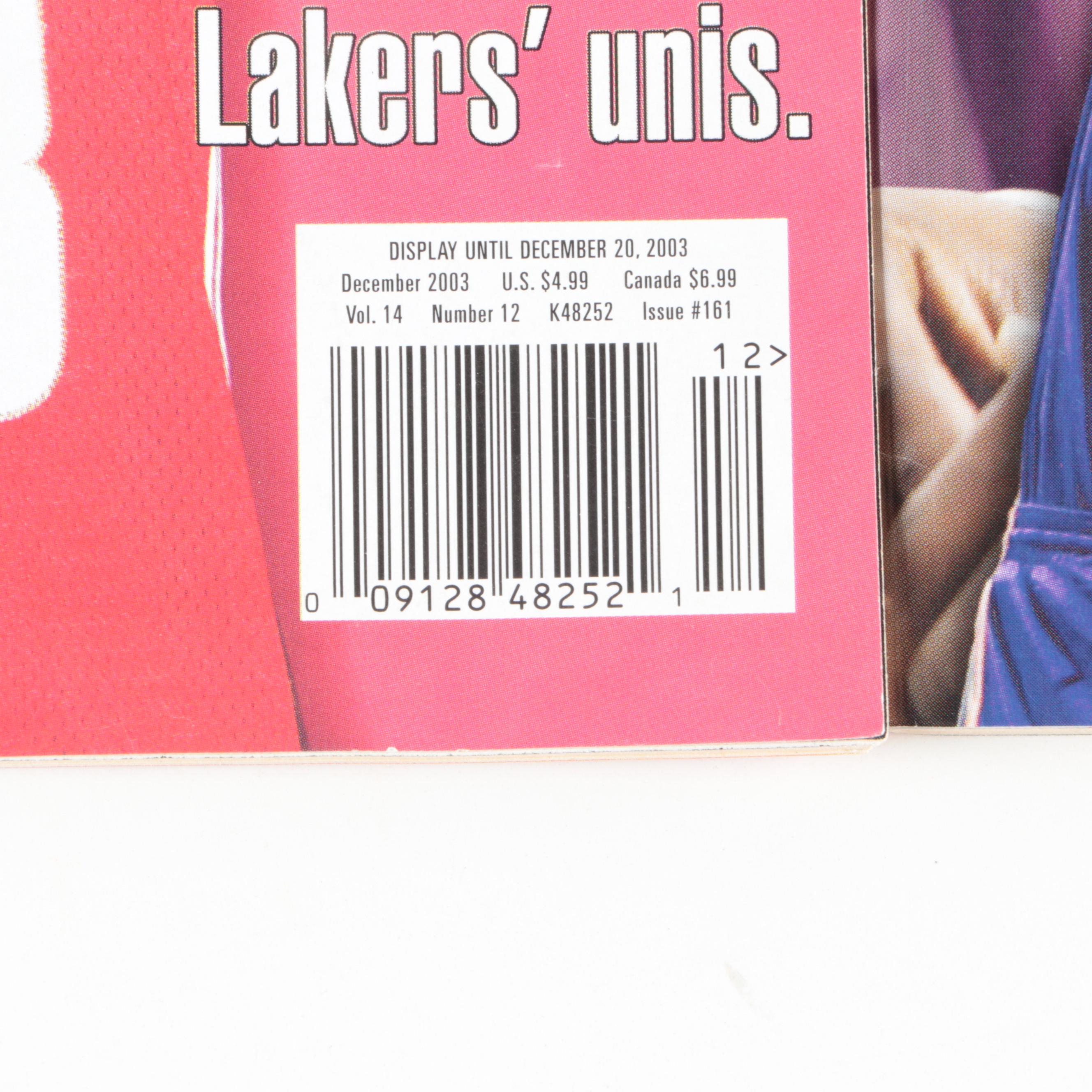 Fleer LeBron James Diecast Hummer H2 with Beckett Basketball Magazines, 2000s