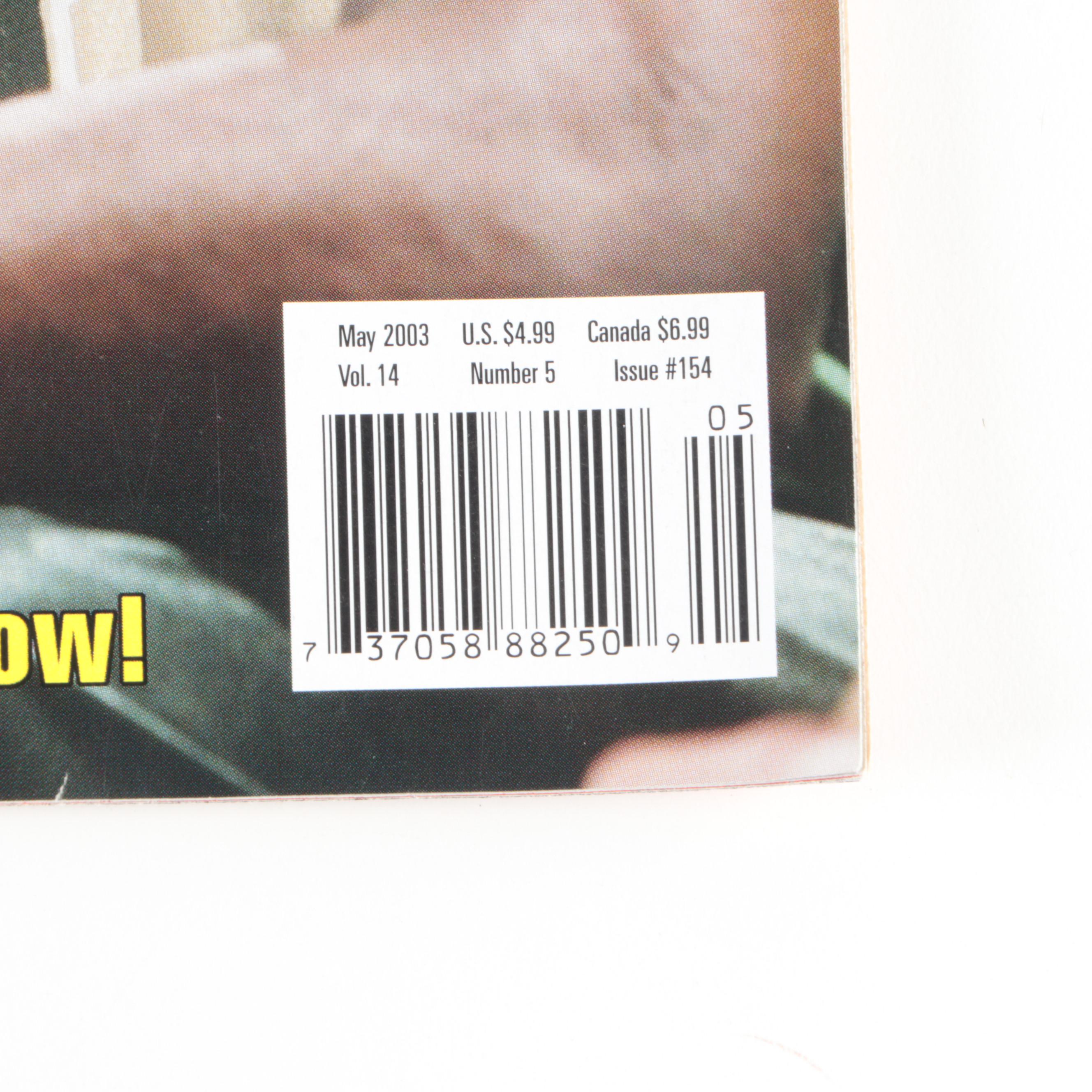 Fleer LeBron James Diecast Hummer H2 with Beckett Basketball Magazines, 2000s