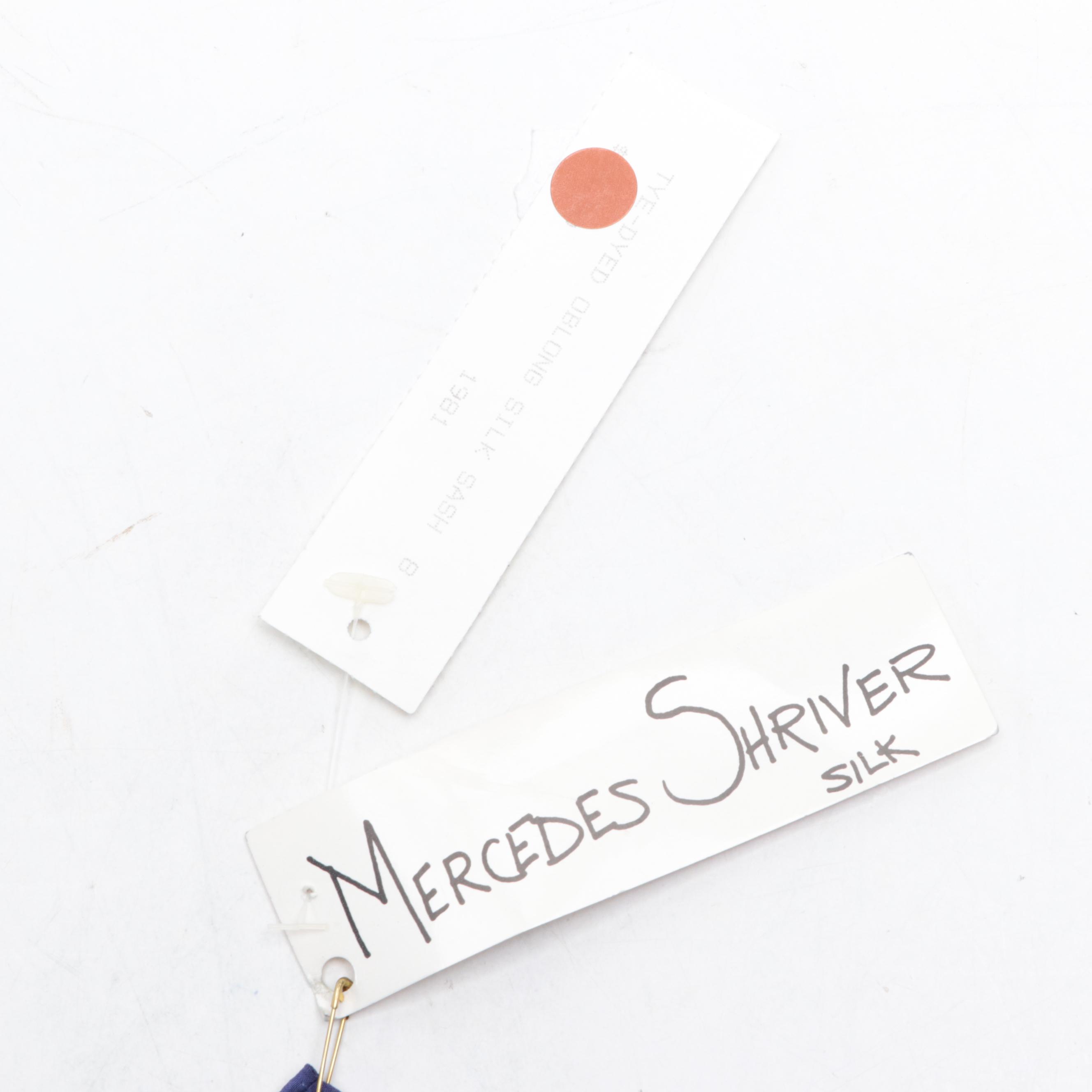 Mercedes Shriver Handpainted Silk Scarf, Bajra Silk/Cashmere Wrap and More