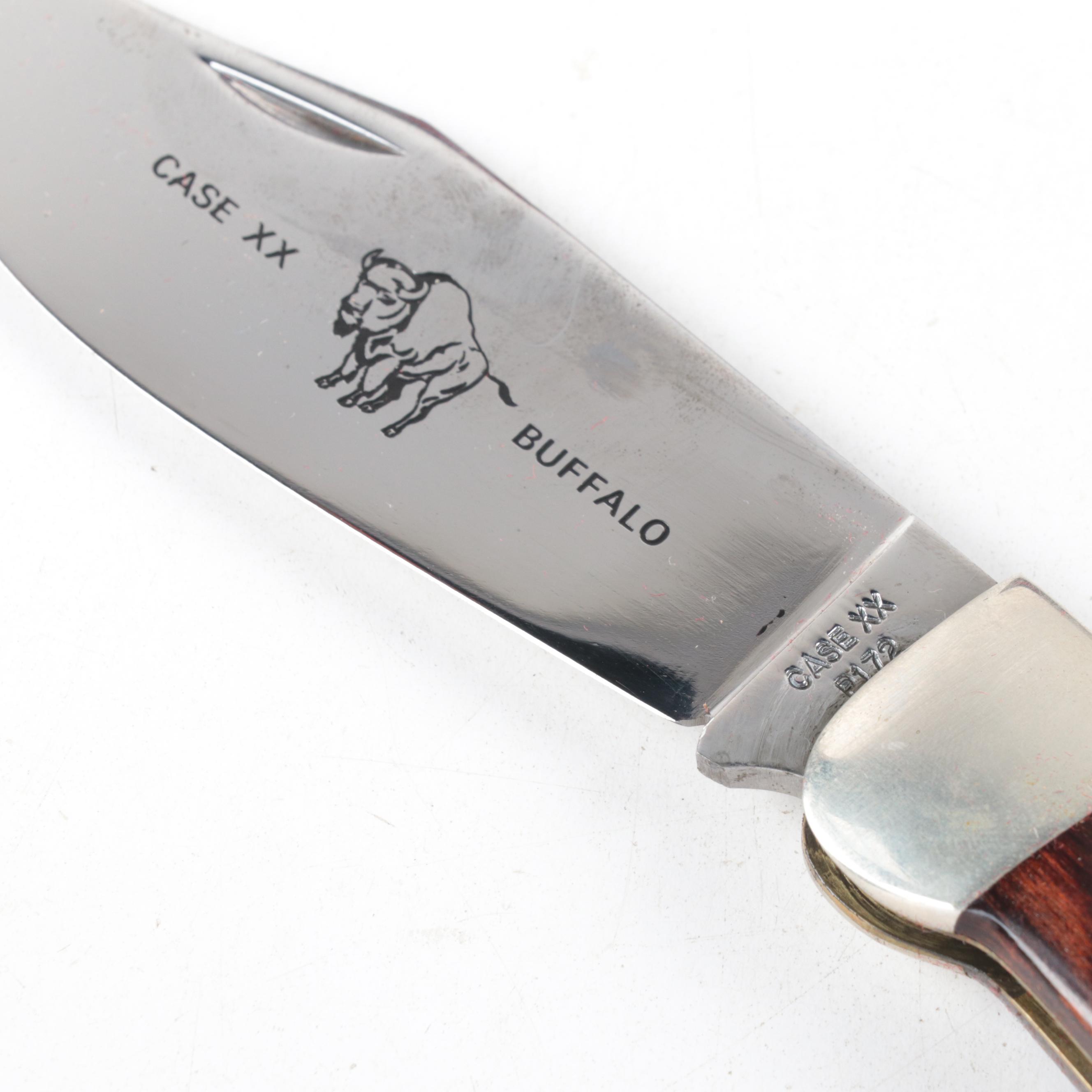 Case Buffalo, 80th Anniversary and Other Folding Knives