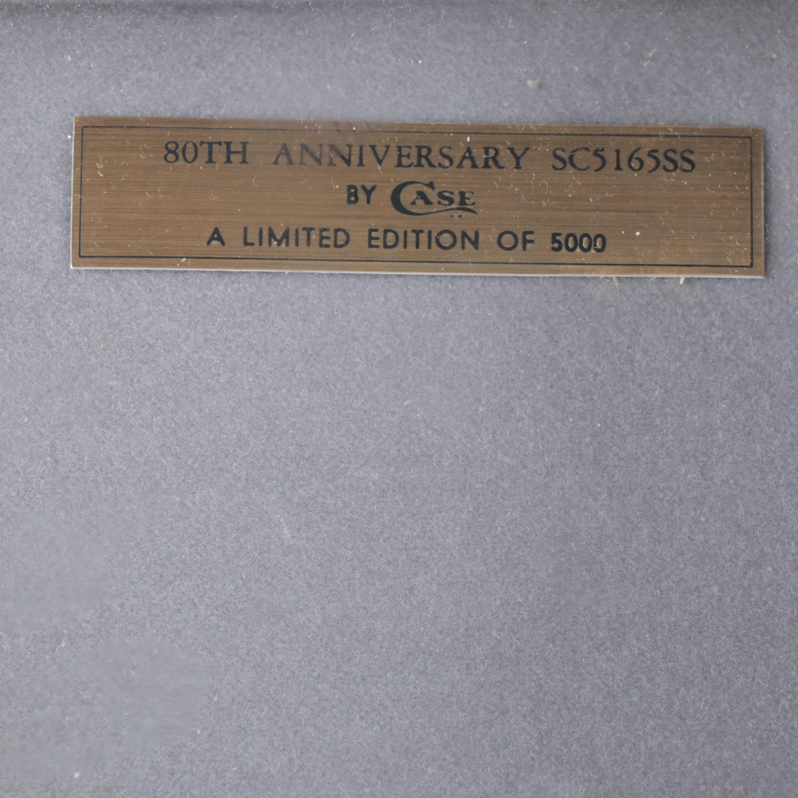 Case Buffalo, 80th Anniversary and Other Folding Knives