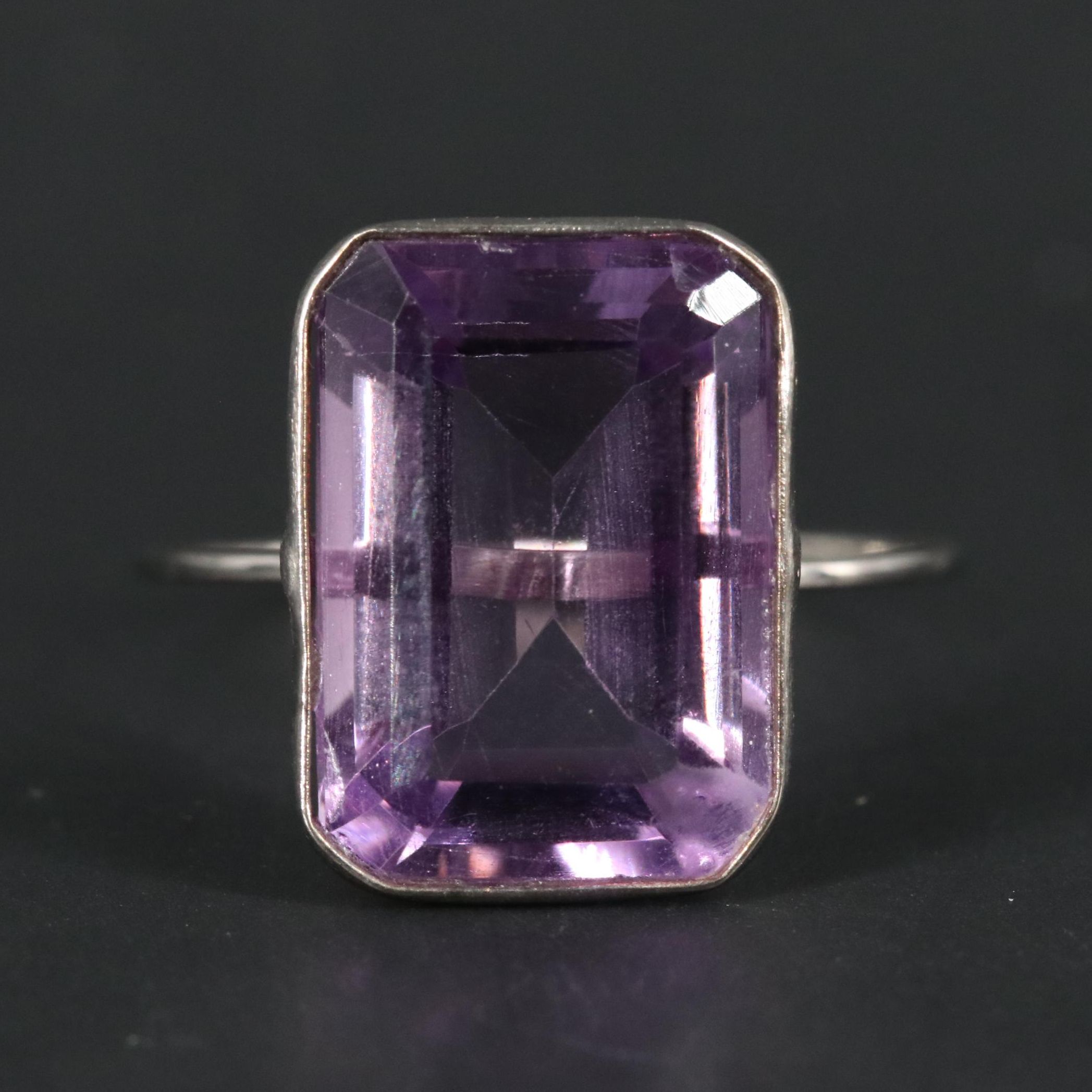 10K Amethyst Ring