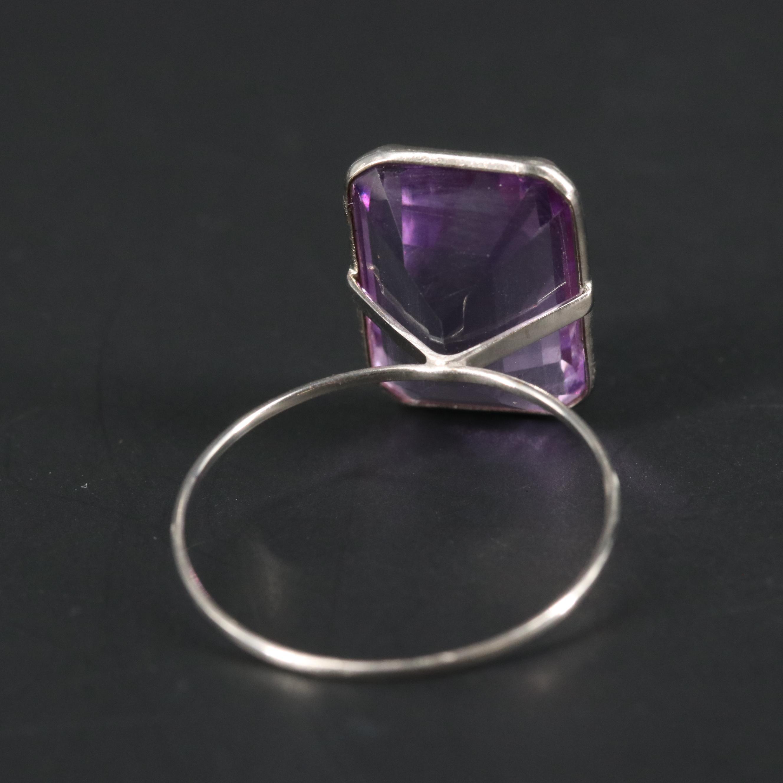 10K Amethyst Ring