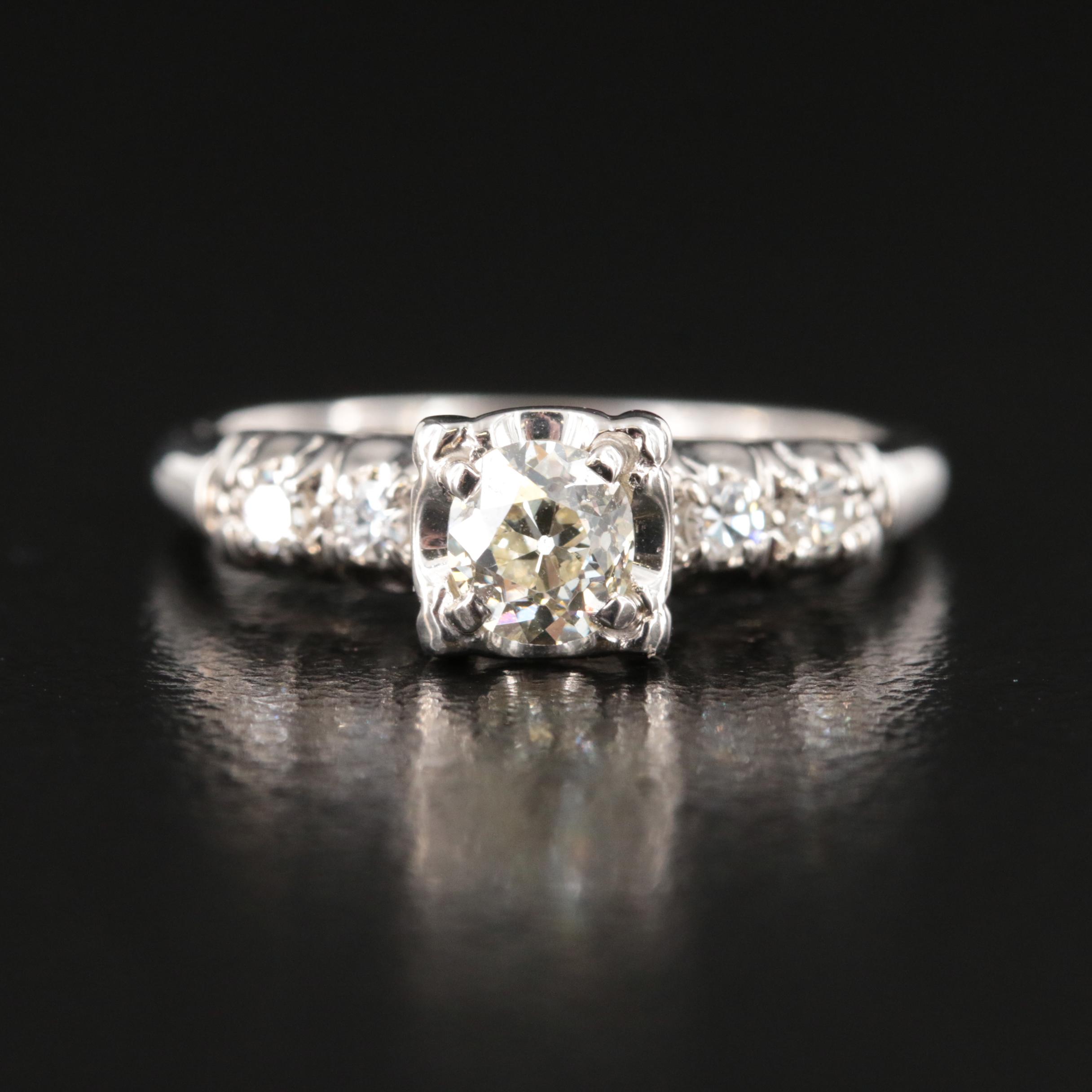 14K 0.52 CTW Diamond Ring