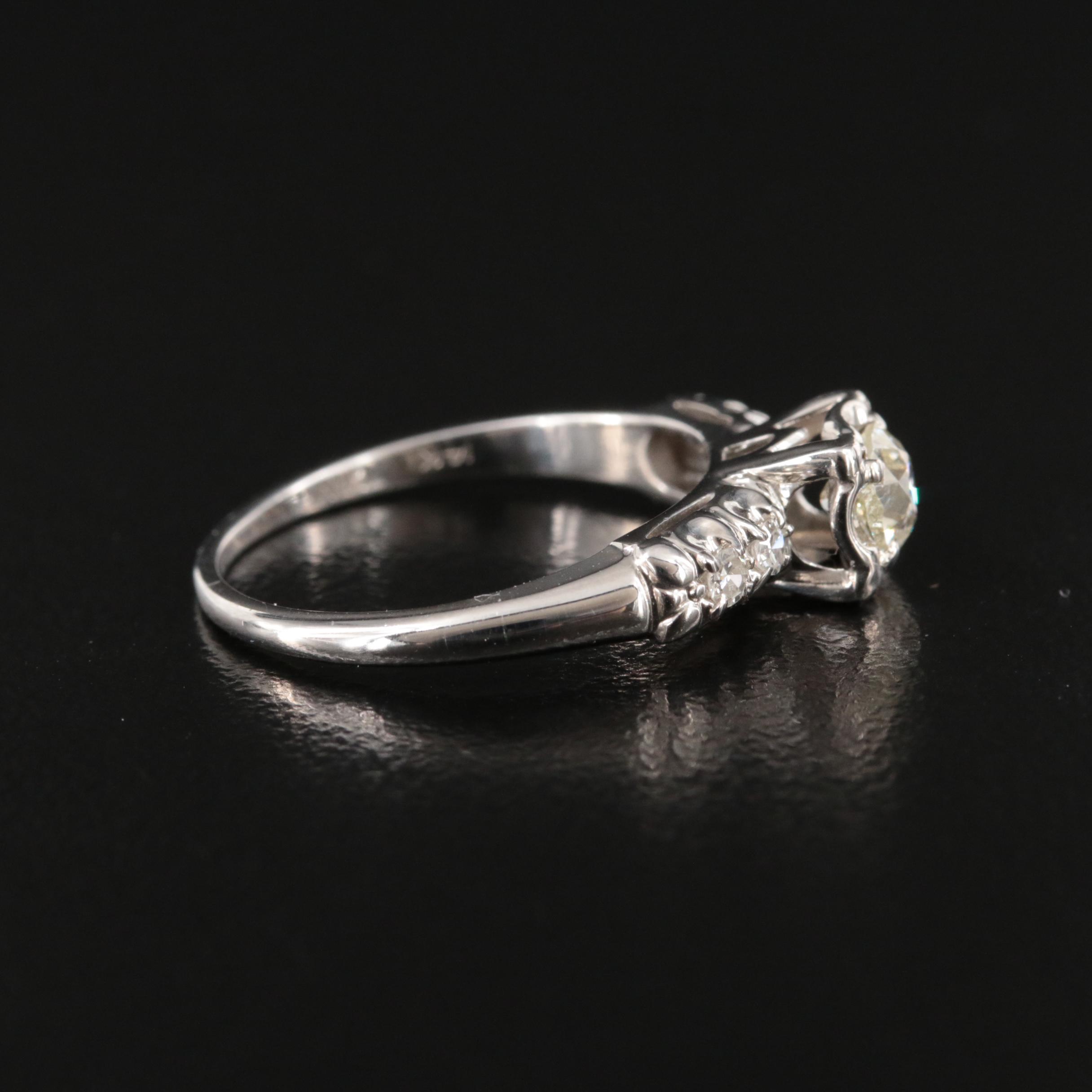 14K 0.52 CTW Diamond Ring