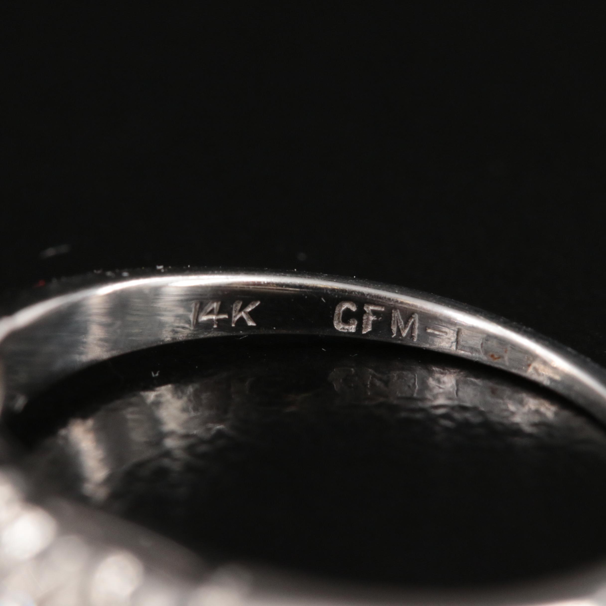 14K 0.52 CTW Diamond Ring