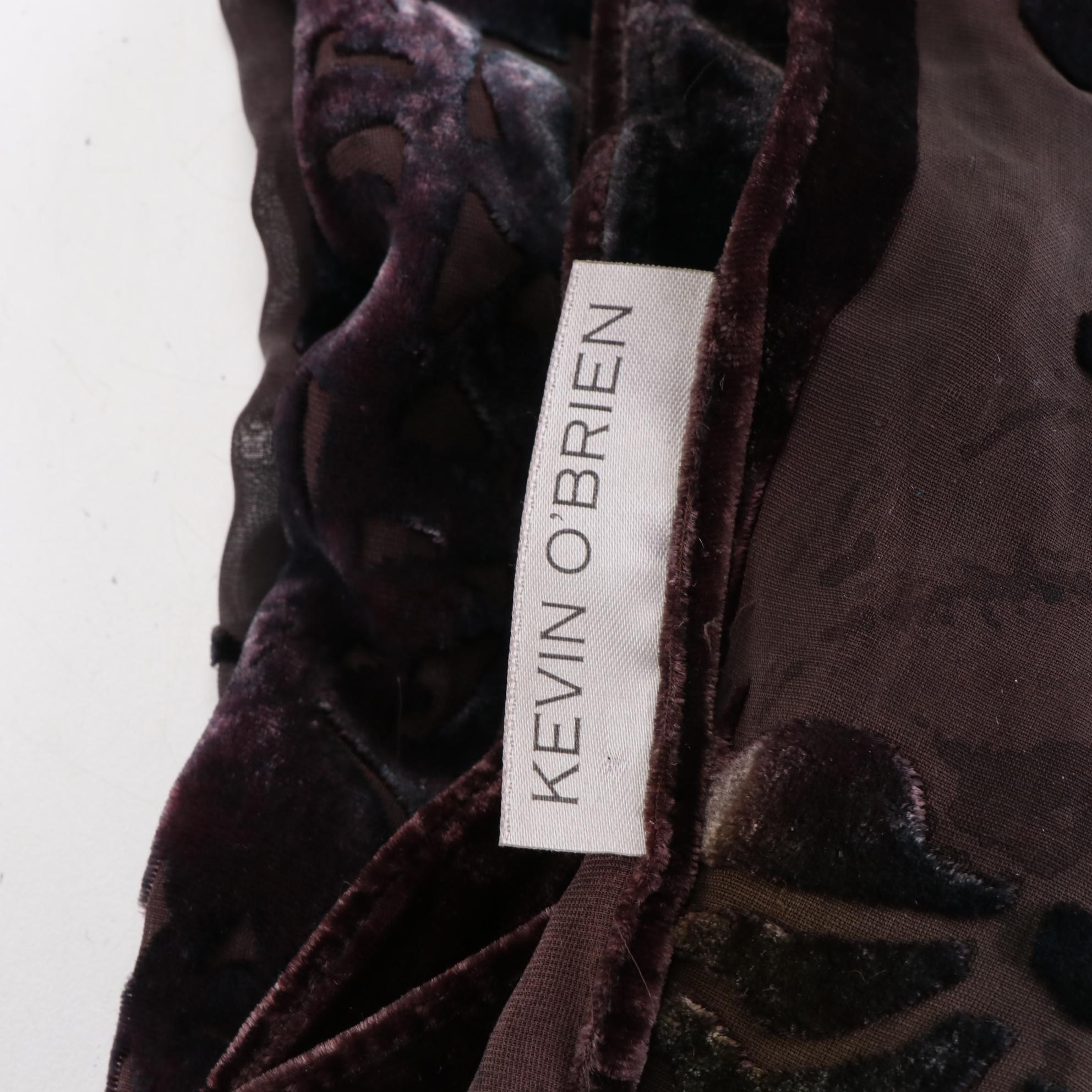 Kevin O'Brien, Wendy Riching, Spinoso, and More Burnout Velvet Scarves