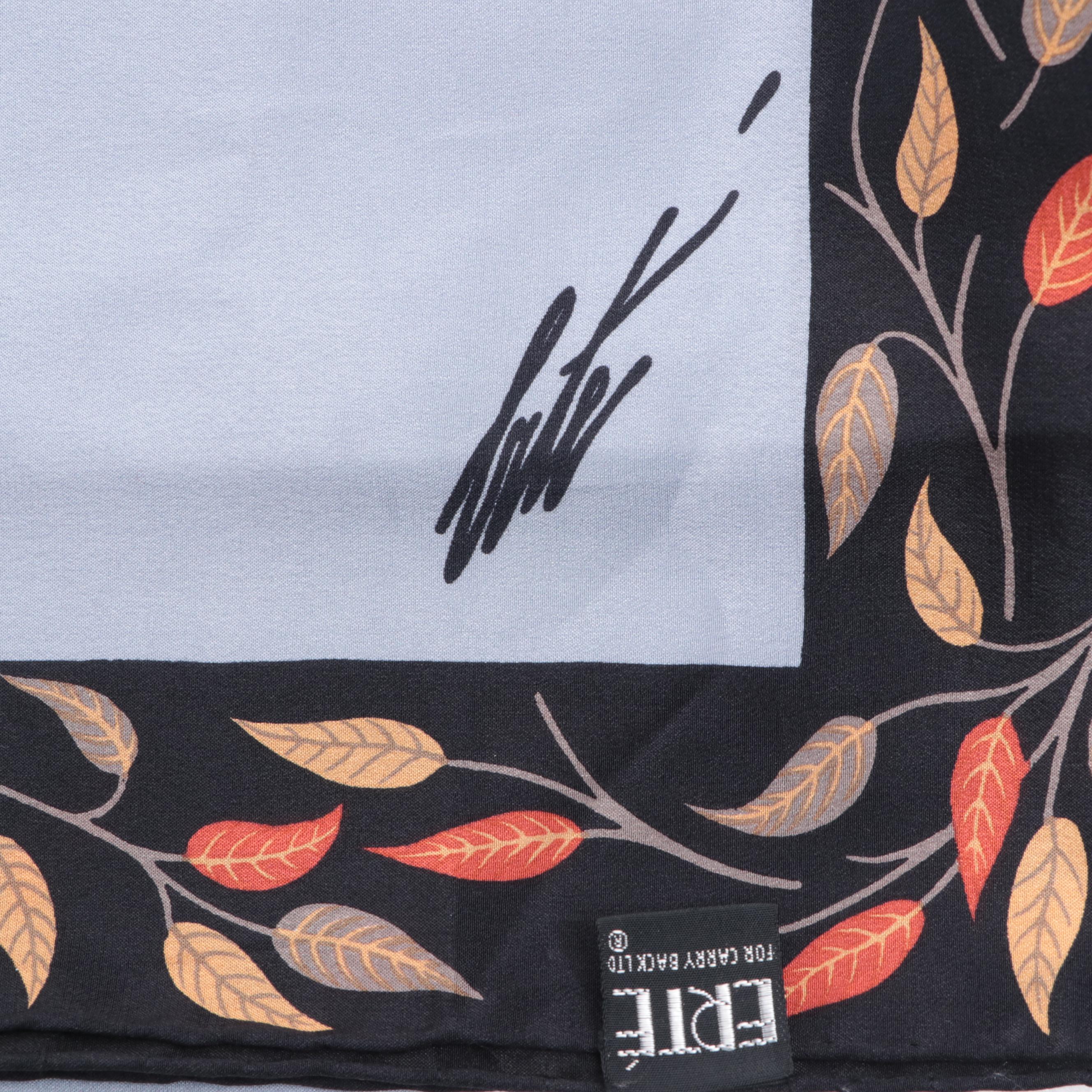 Halston, Hattie Carnegie, Erté, Etro, Emanuel Ungaro, and More Scarves