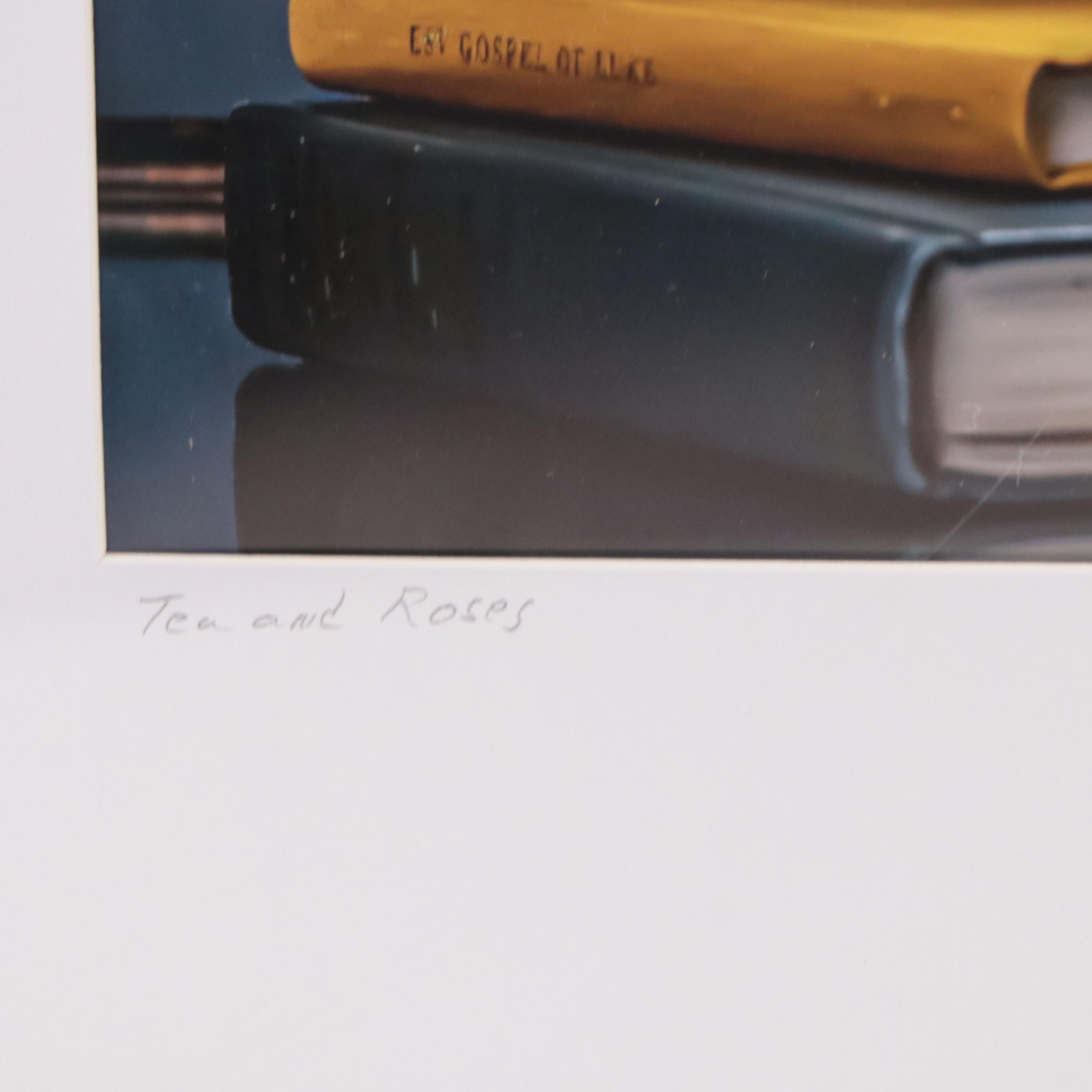 Tom Dallis Digital Photograph "Tea and Roses"