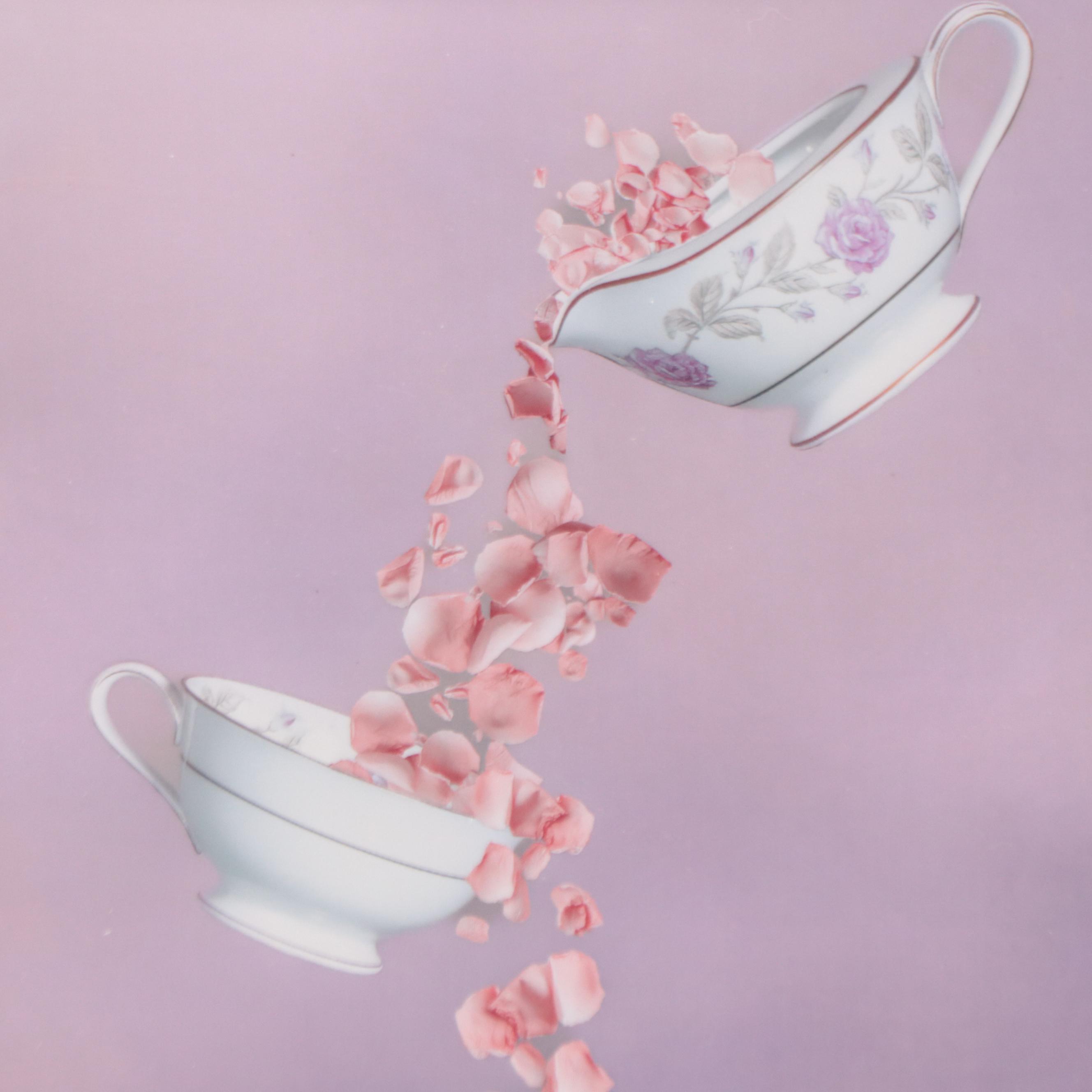 Tom Dallis Digital Photograph "Cups of Flowers"
