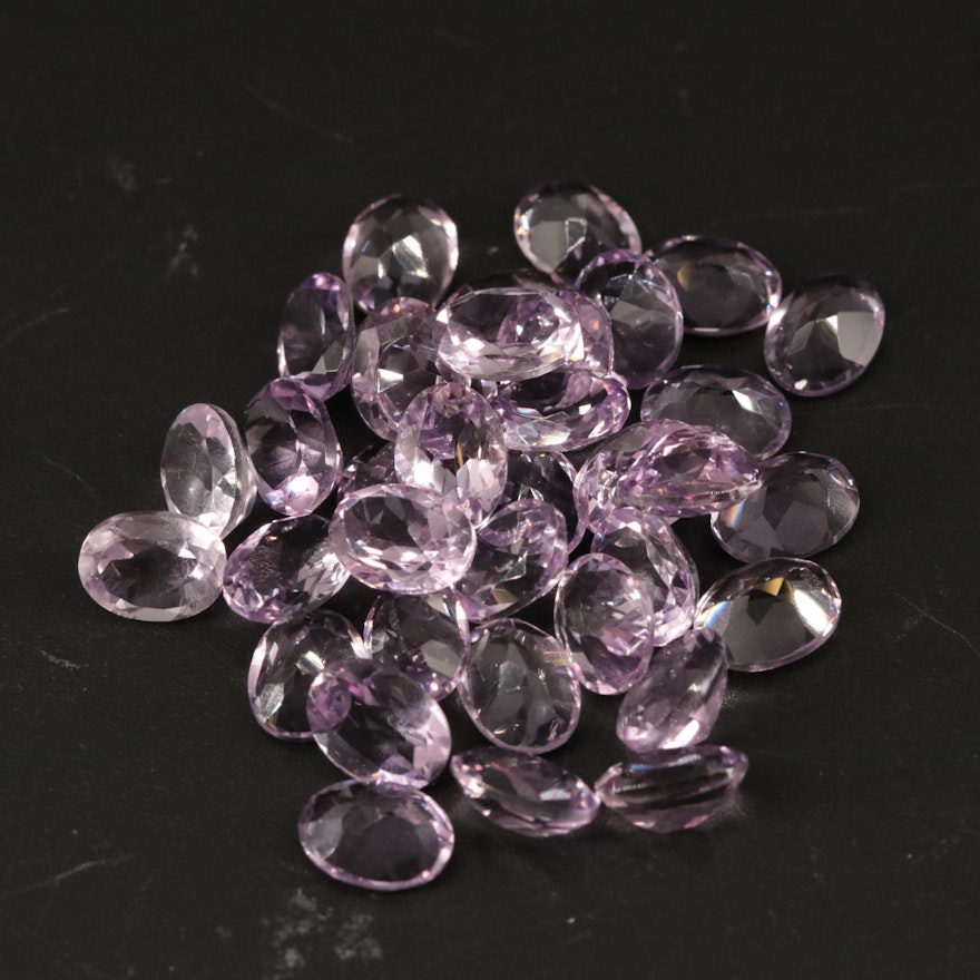 Loose 39.62 CTW Amethyst