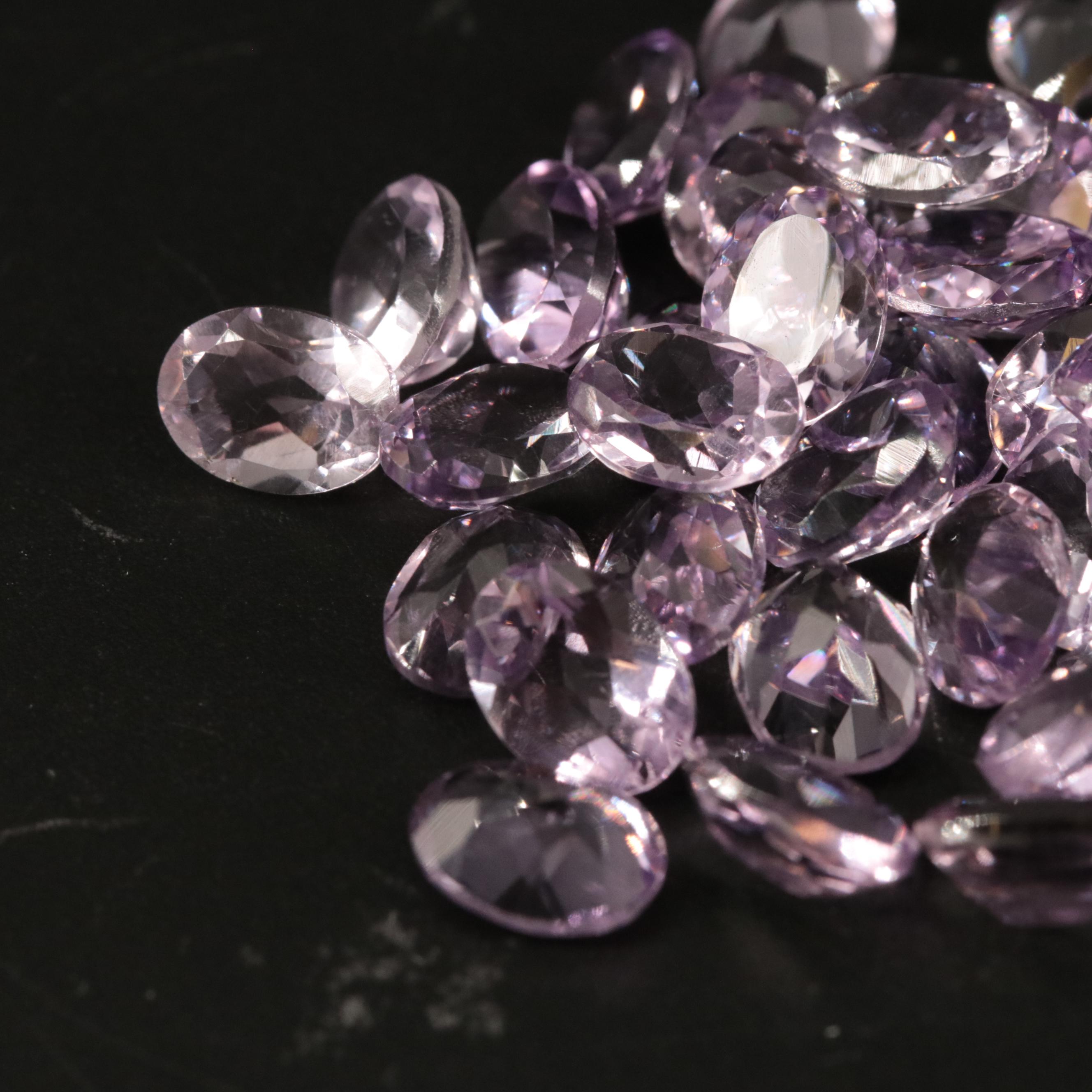 Loose 39.62 CTW Amethyst