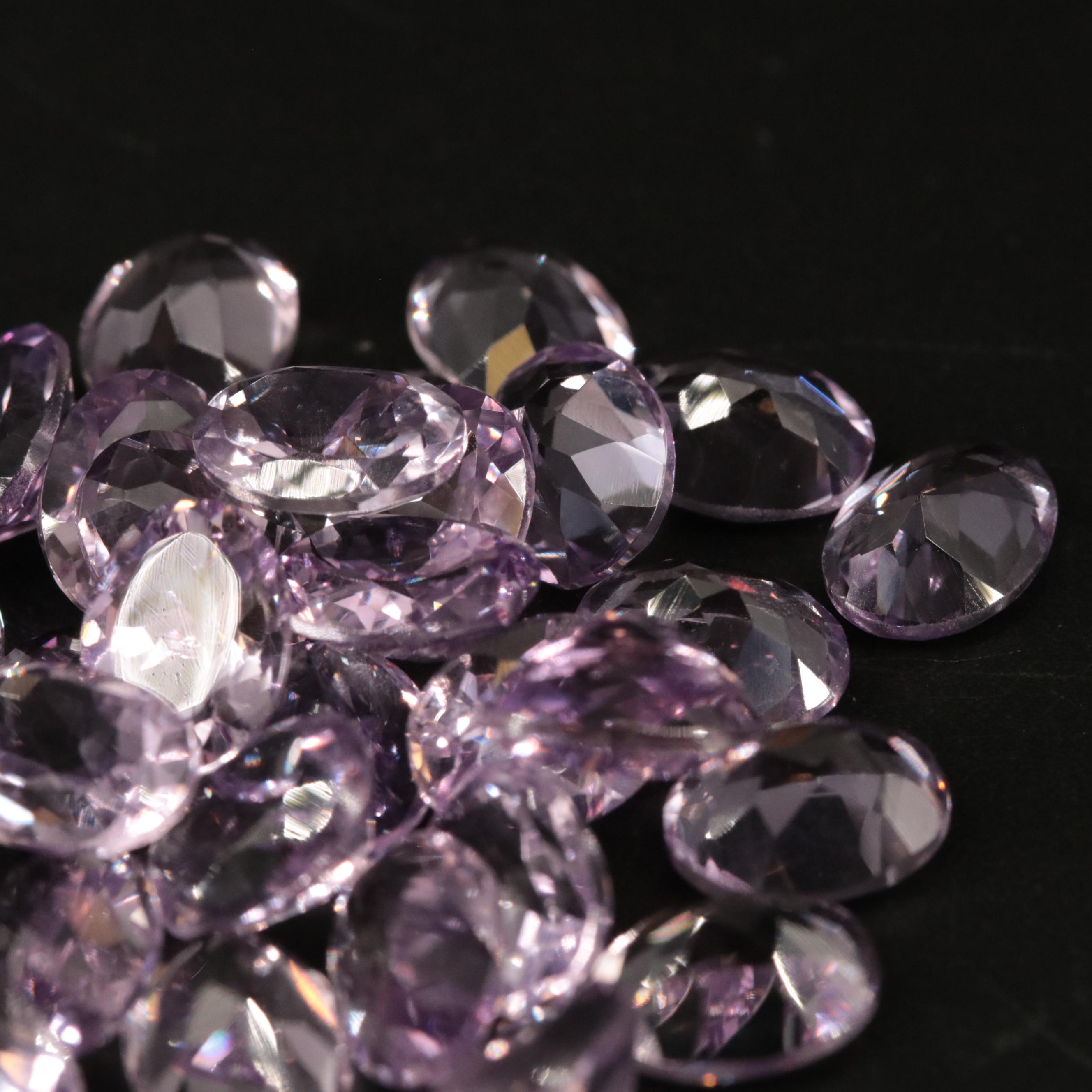Loose 39.62 CTW Amethyst