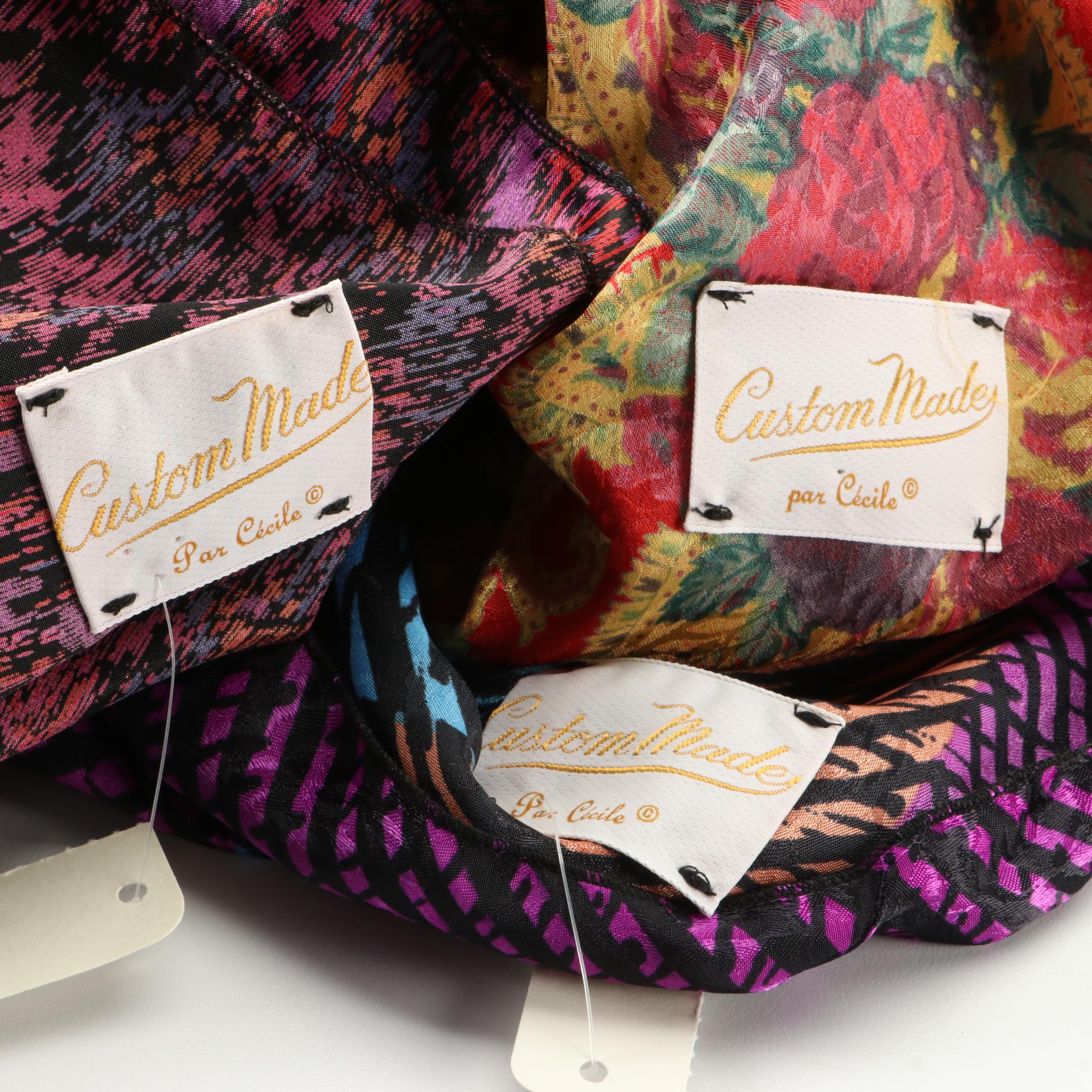 Assorted Textured and Printed Scarves with Tassels