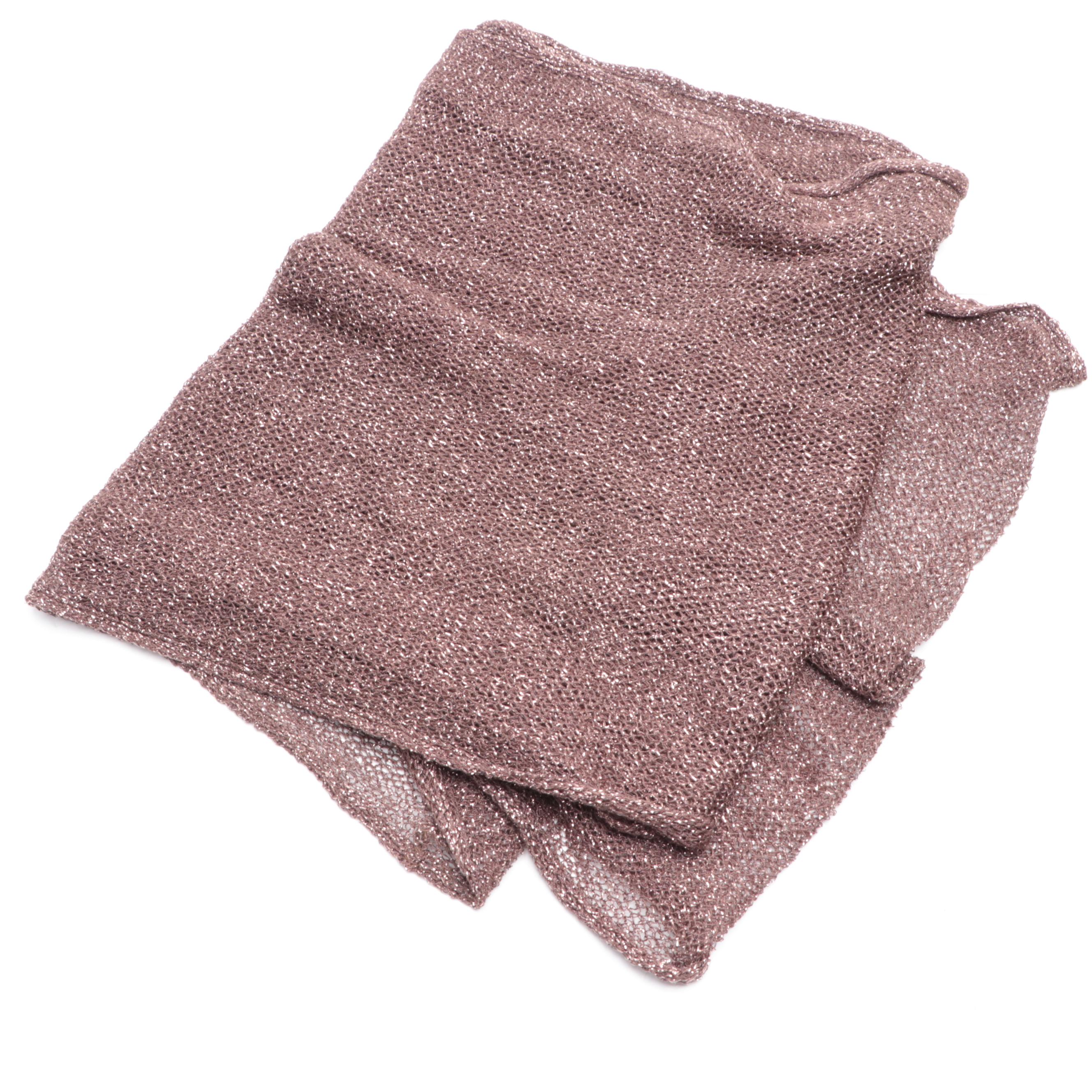 Cupcake Tutu Scarf, Linda Allard/Ellen Tracy Metallic Scarf, and More