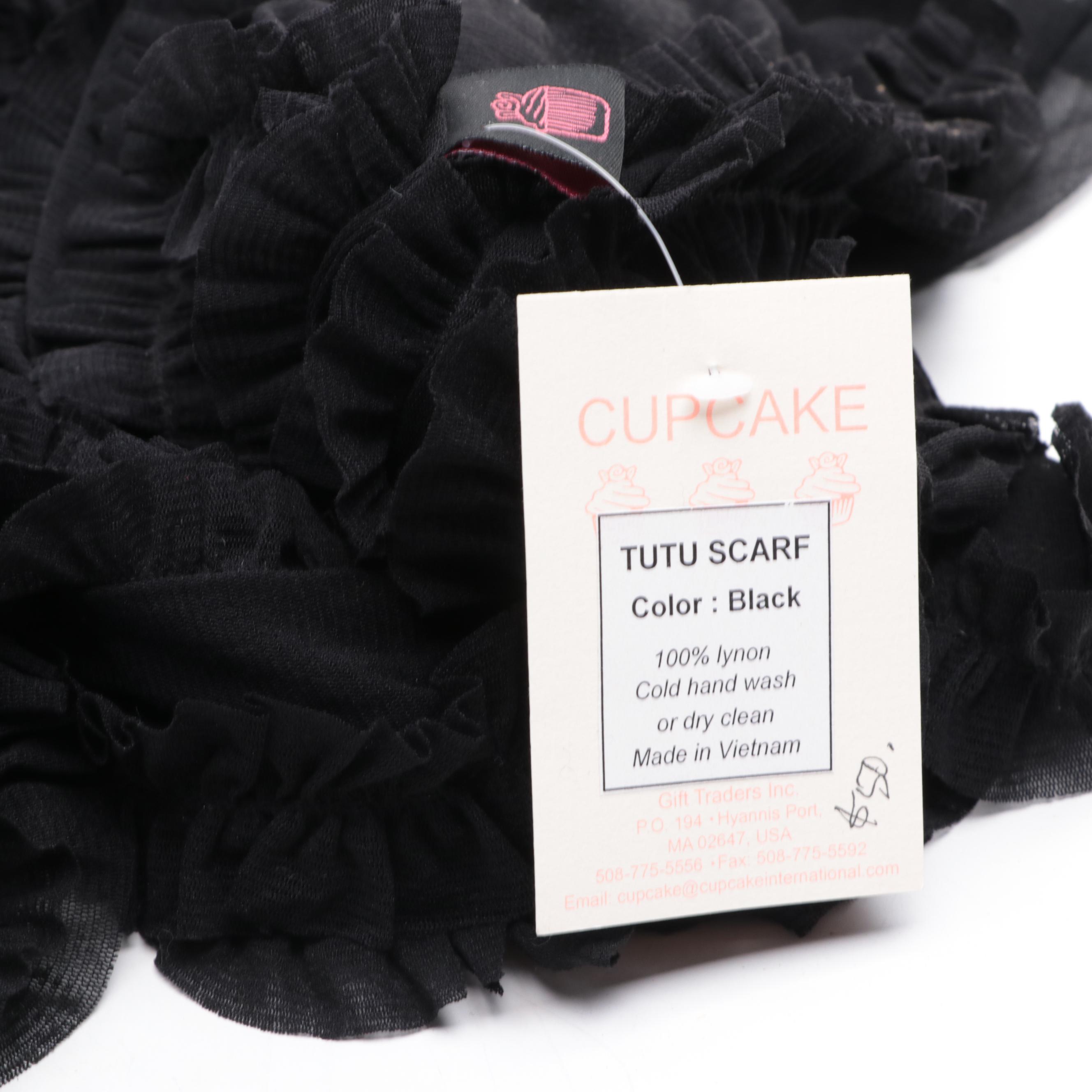 Cupcake Tutu Scarf, Linda Allard/Ellen Tracy Metallic Scarf, and More