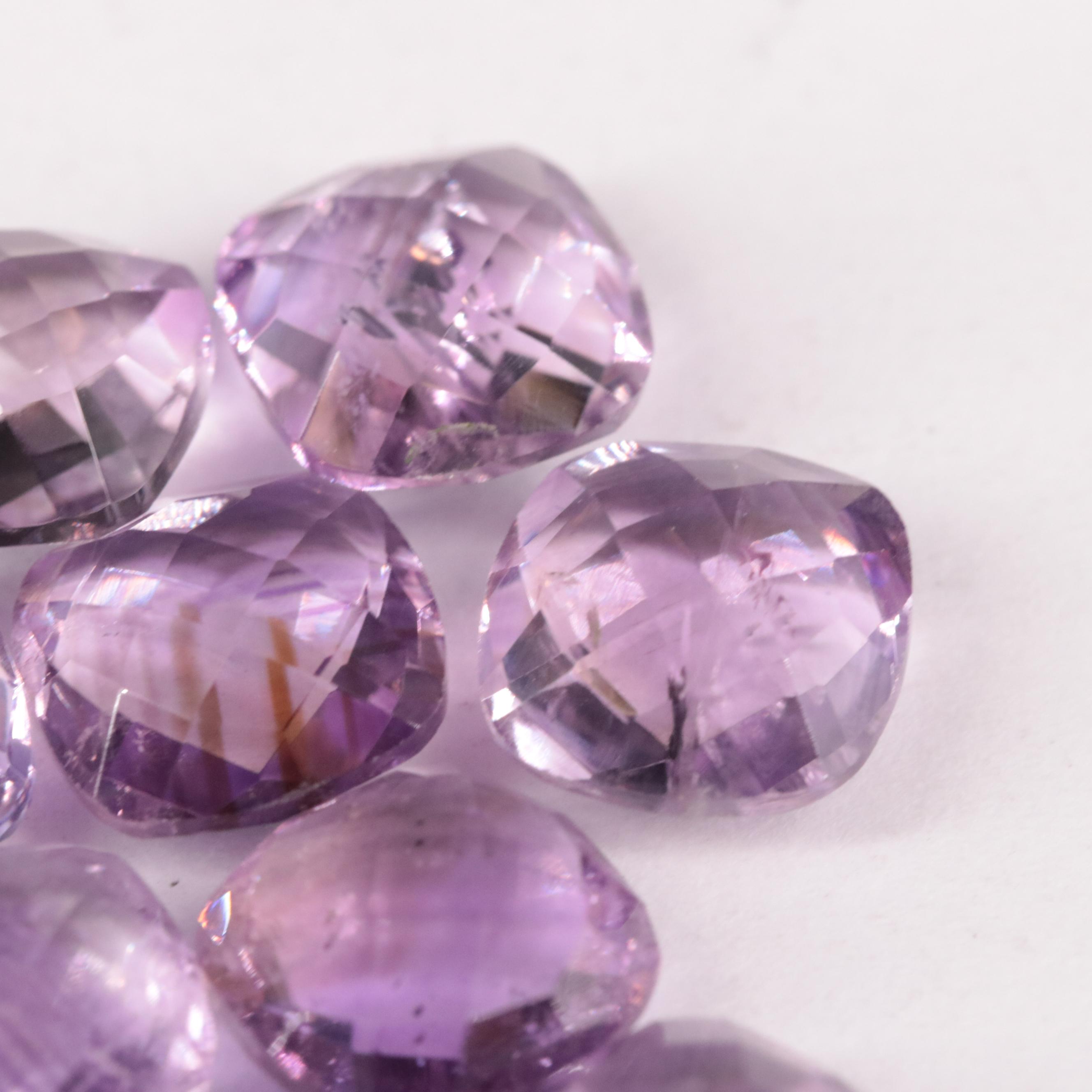 Loose 28.62 CTW Amethyst Lot