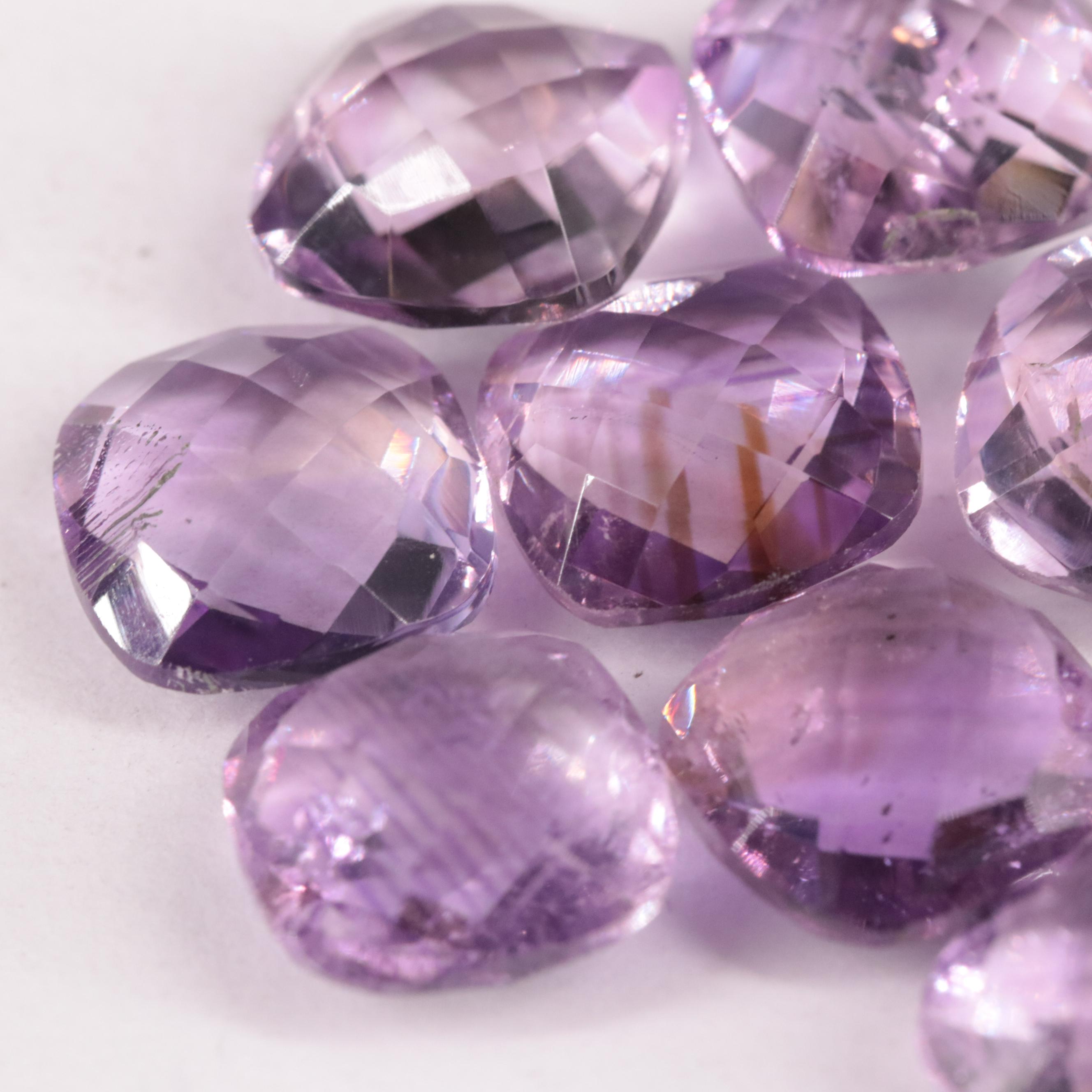 Loose 28.62 CTW Amethyst Lot