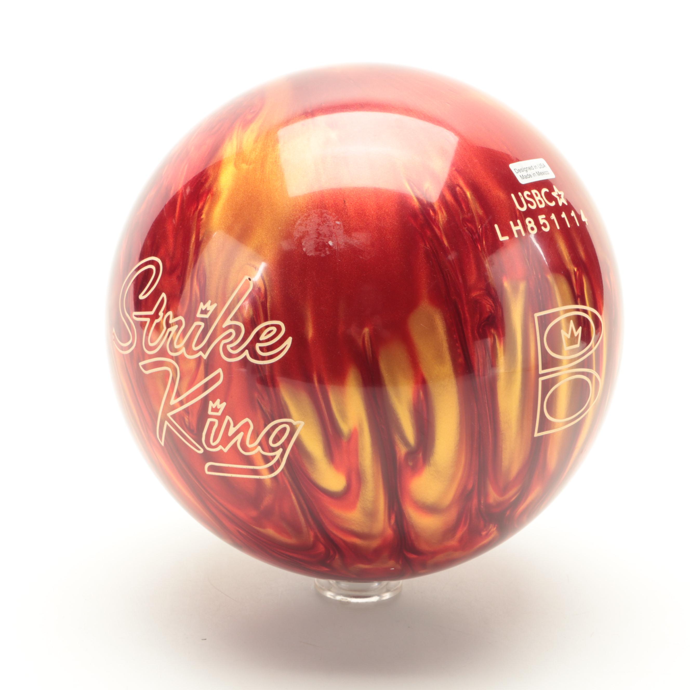 Brunswick "Strike King" 12 Lb Undrilled Bowling Ball