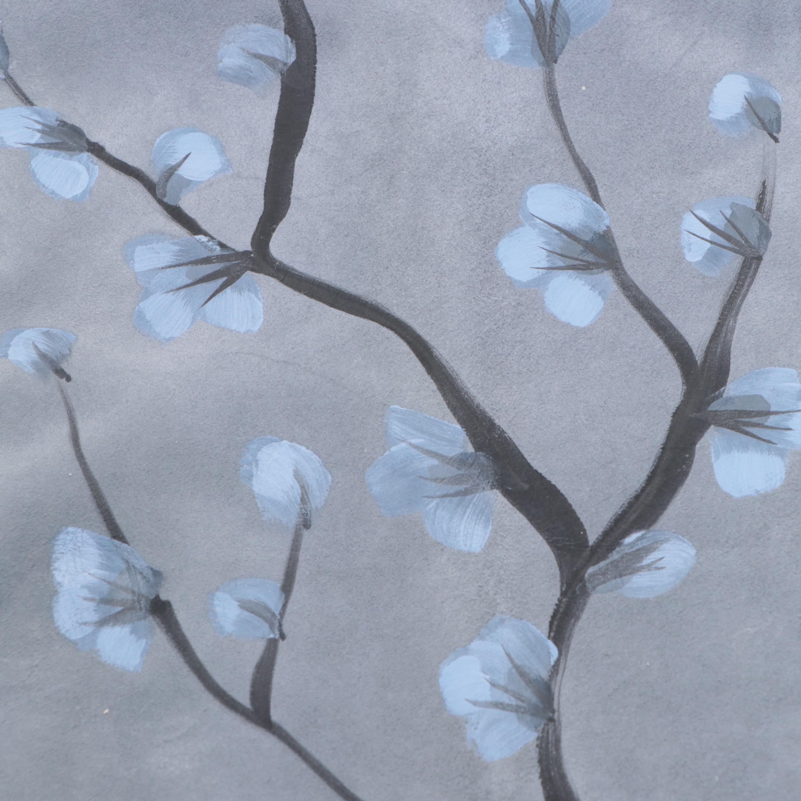 Glen Arthur Scarf in Painted Suede and Tilo Wool/Cashmere Shawl