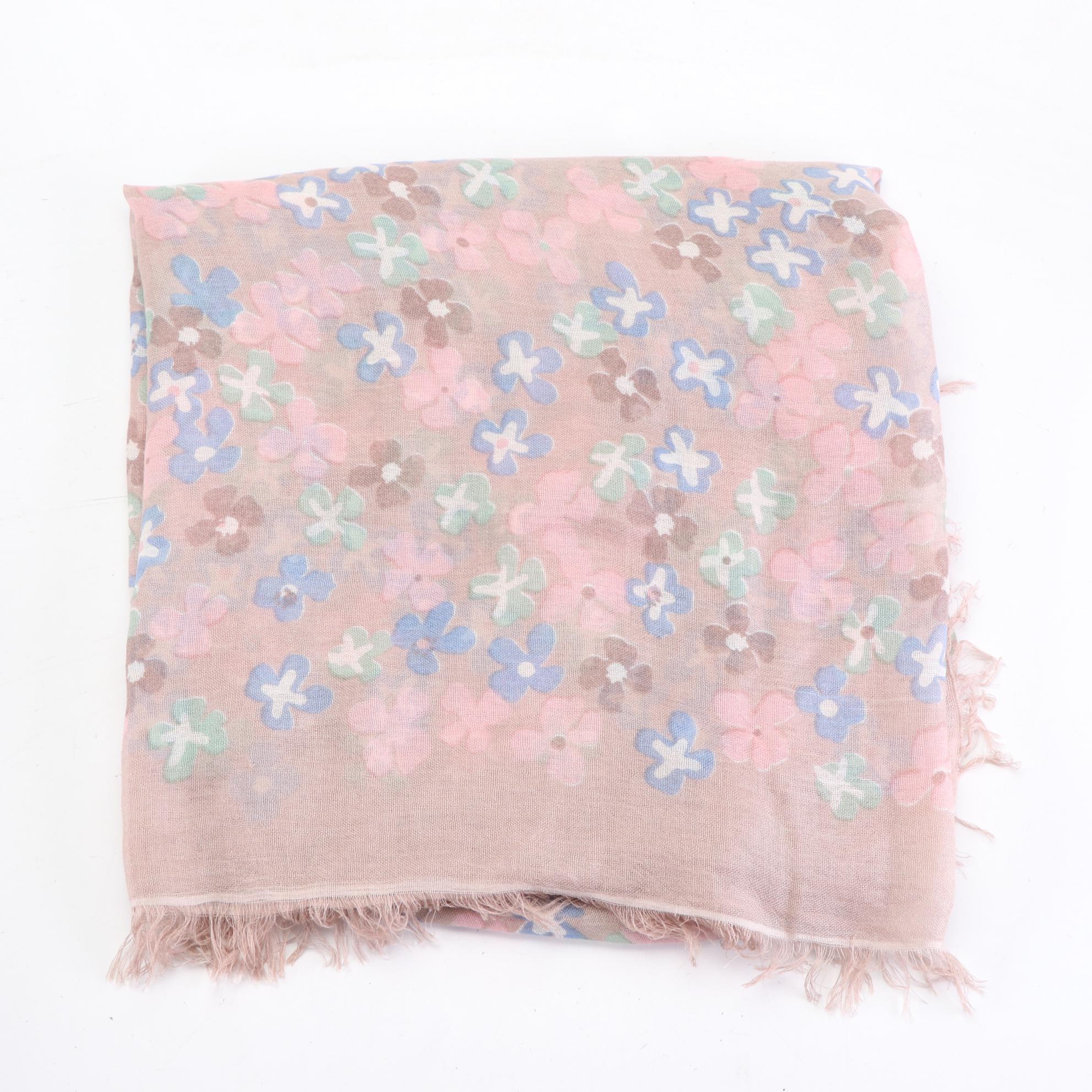 Liz Claiborne, Laura Ashley, Hemisphere, Ann Taylor, and More Printed Scarves