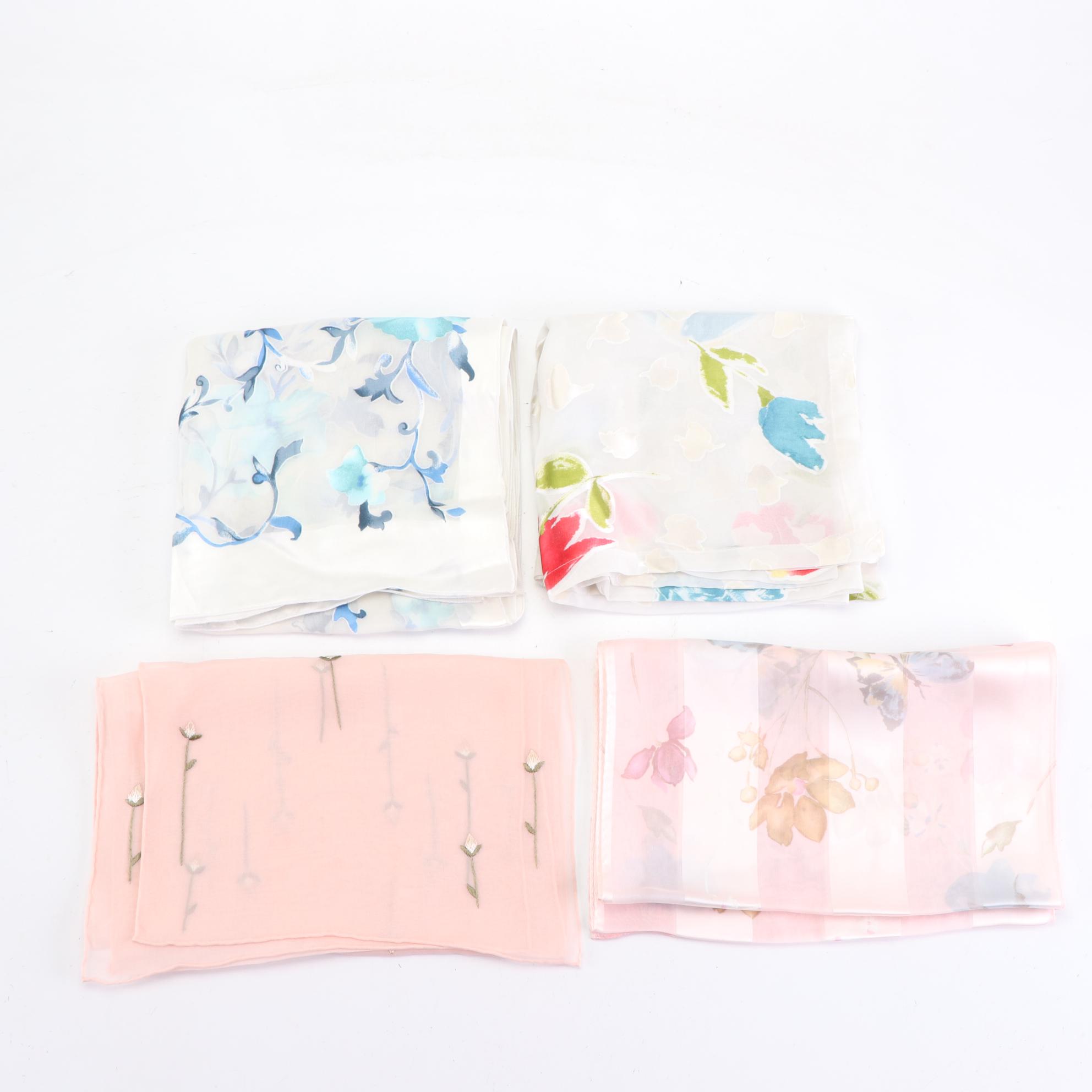 Liz Claiborne, Laura Ashley, Hemisphere, Ann Taylor, and More Printed Scarves