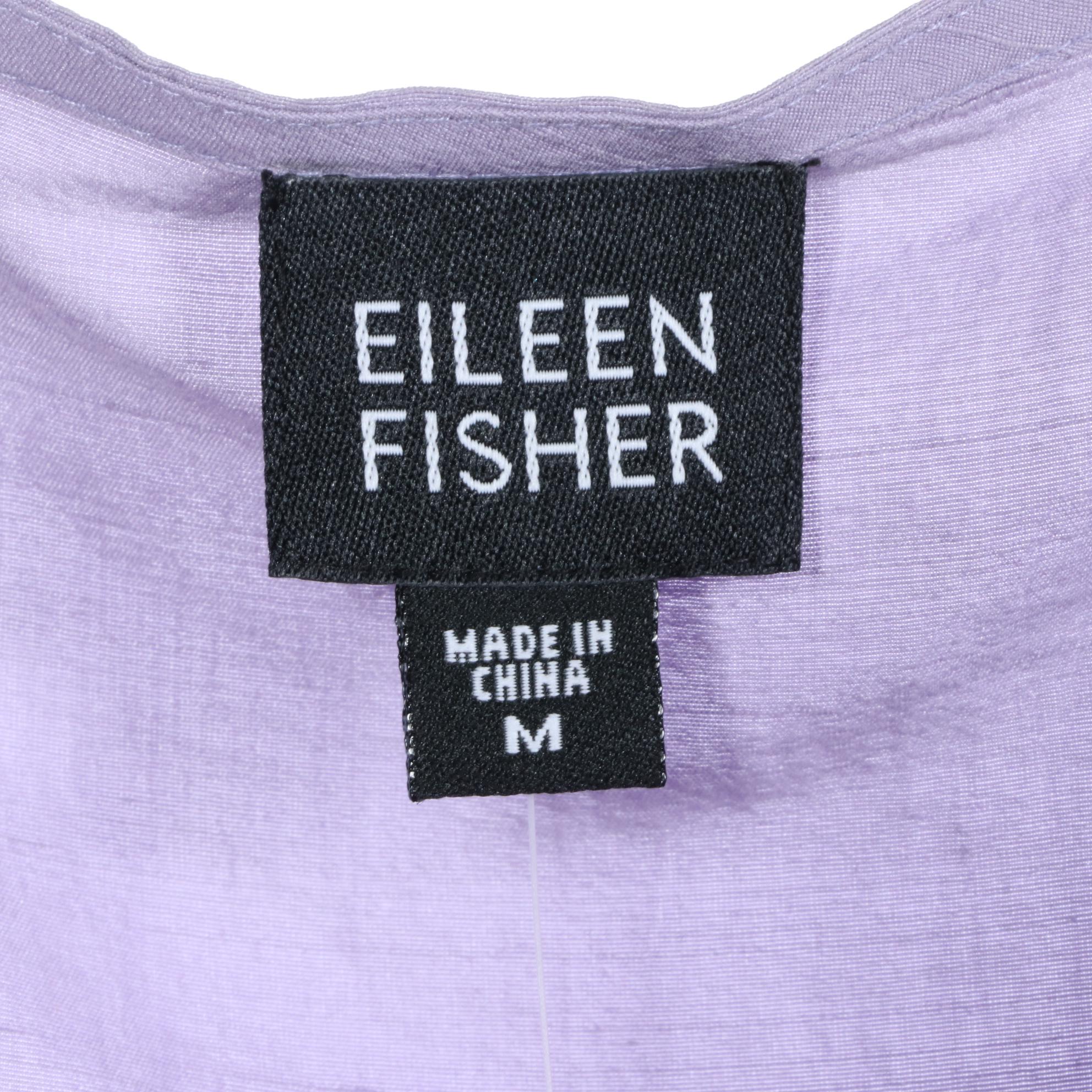 Eileen Fisher and Other Blouses with Peace of Cloth Printed Pants