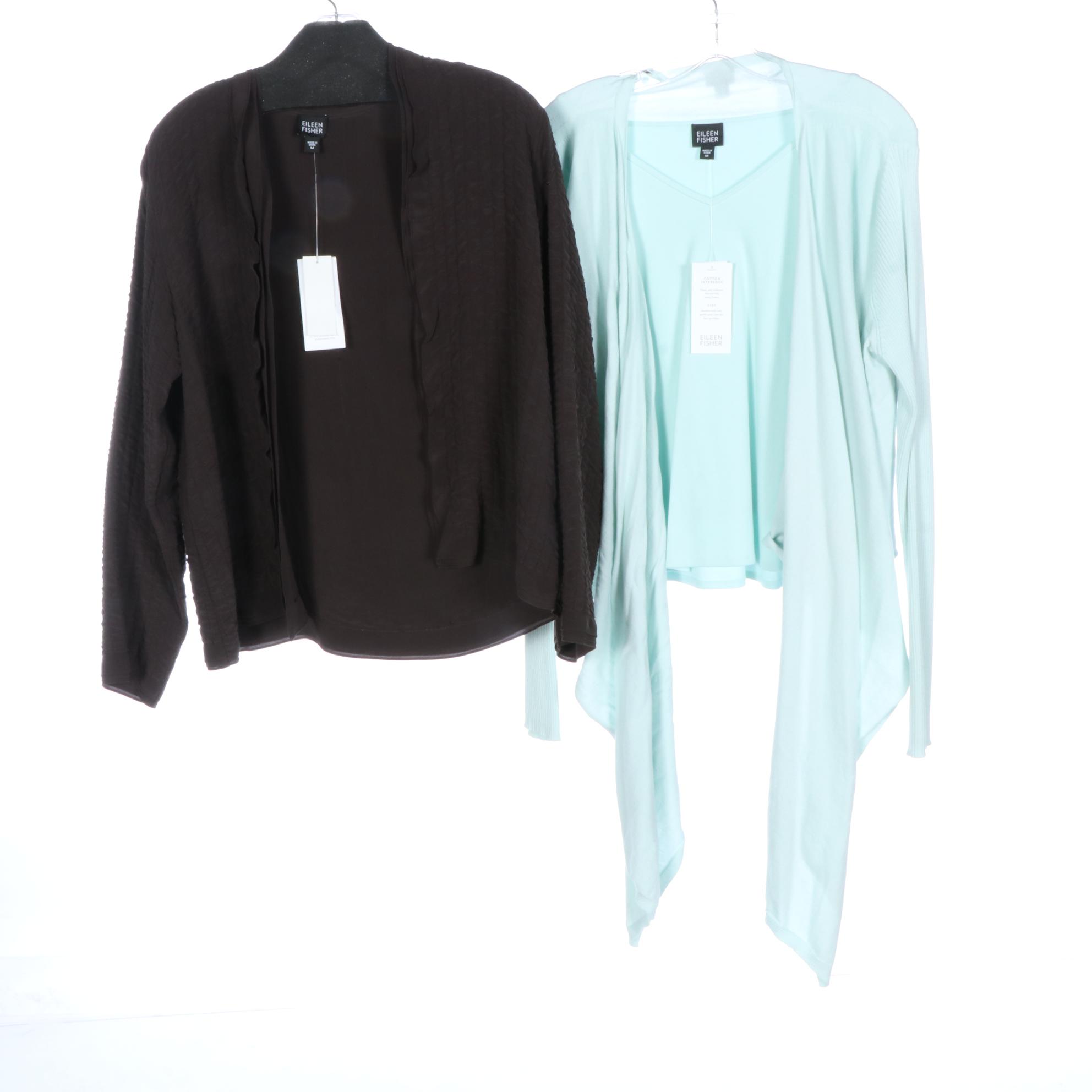 Eileen Fisher and Other Blouses with Peace of Cloth Printed Pants