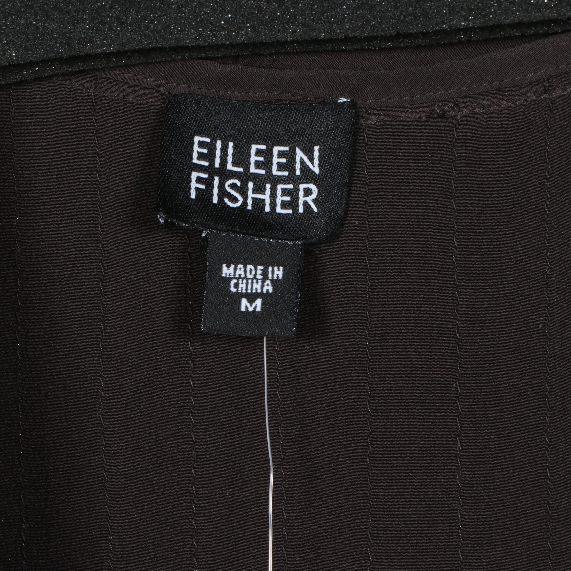 Eileen Fisher and Other Blouses with Peace of Cloth Printed Pants