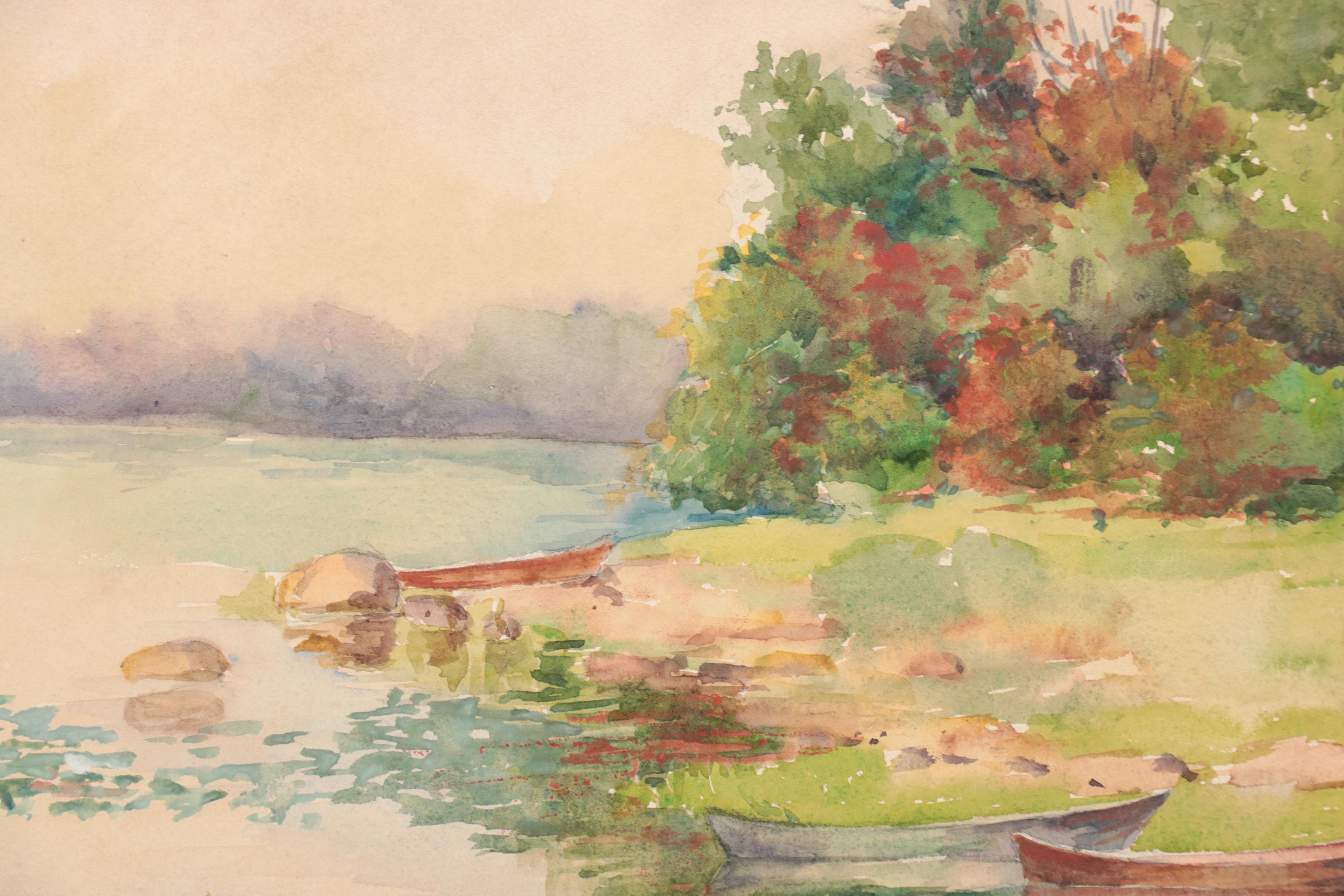 Landscape and Still Life Watercolor Paintings