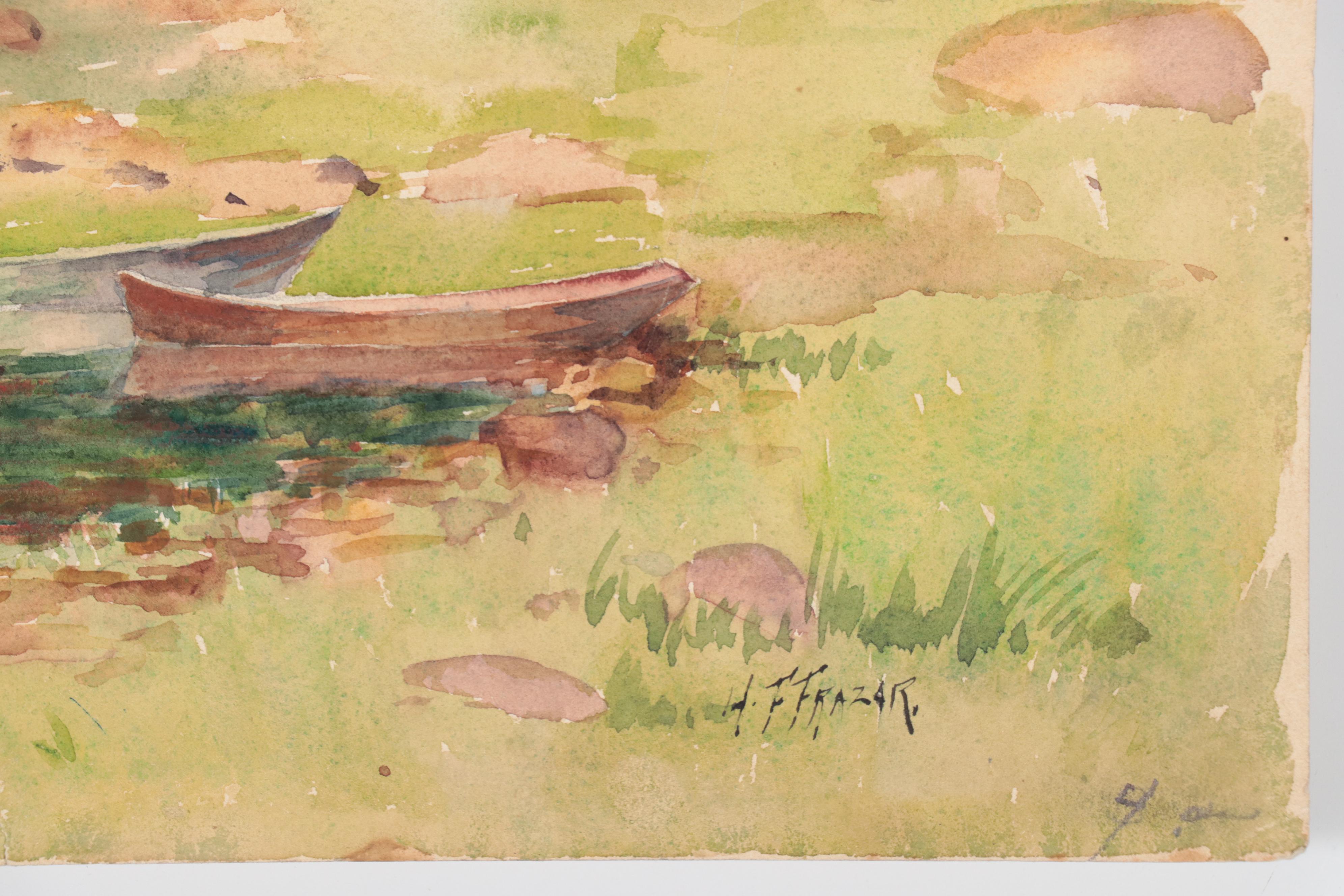 Landscape and Still Life Watercolor Paintings