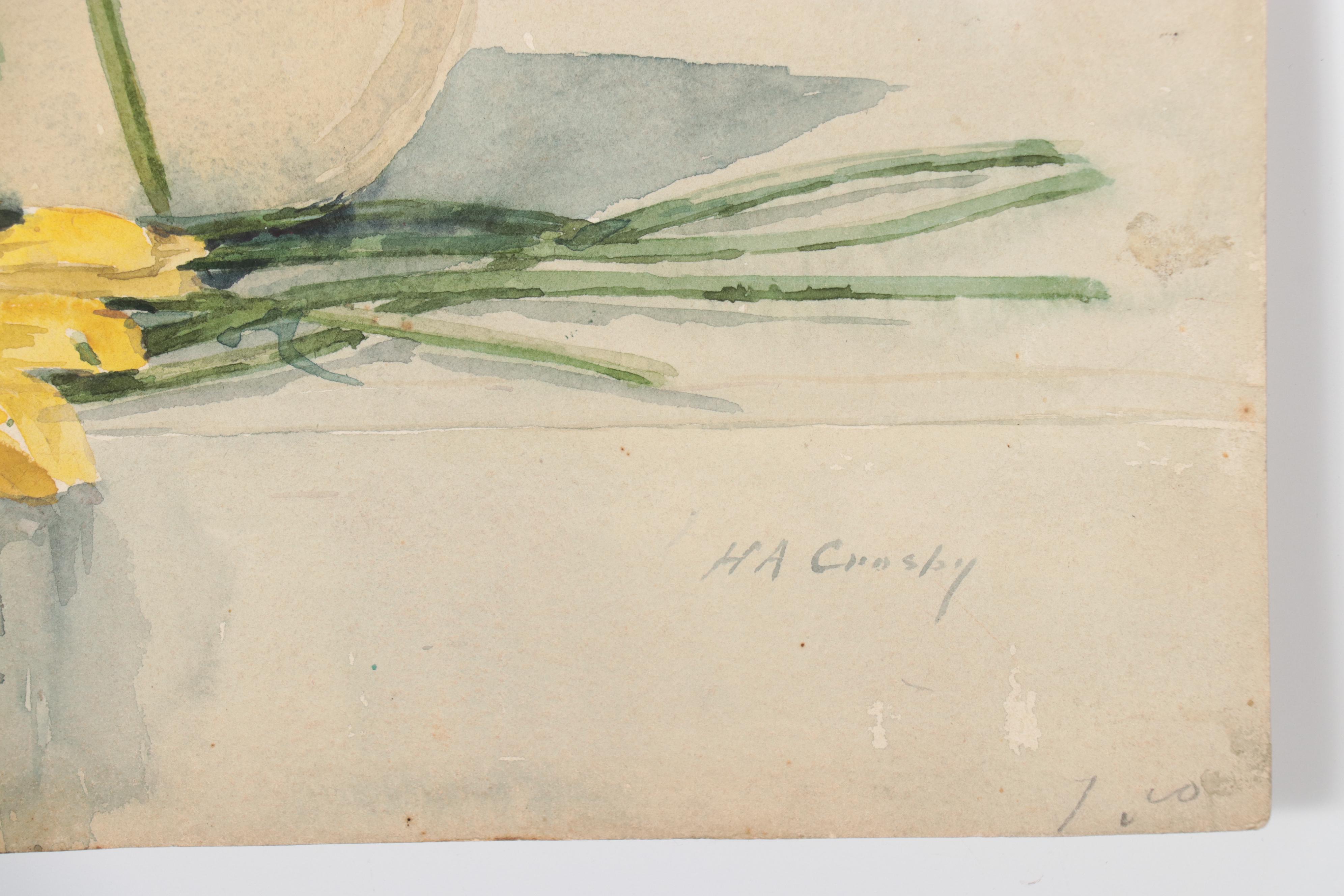 Landscape and Still Life Watercolor Paintings